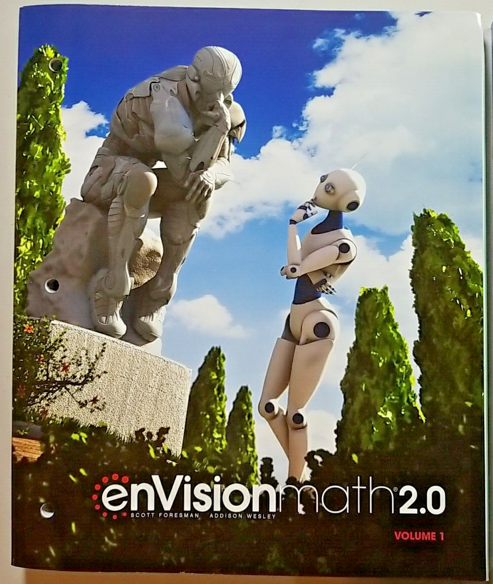 8th enVision Math 2.0 Volumes 1&2 Grade 8 Student Books Common Core Pearson 2017