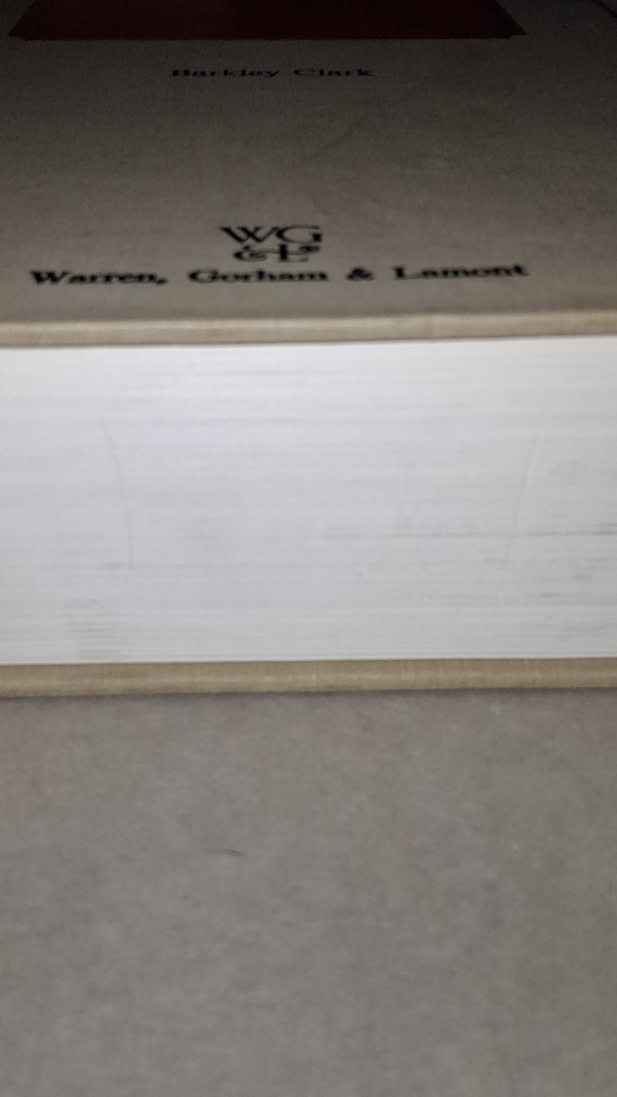 Barkley Clark Law of Secured Transactions UCC Hardcover 1980 Warren Gorham