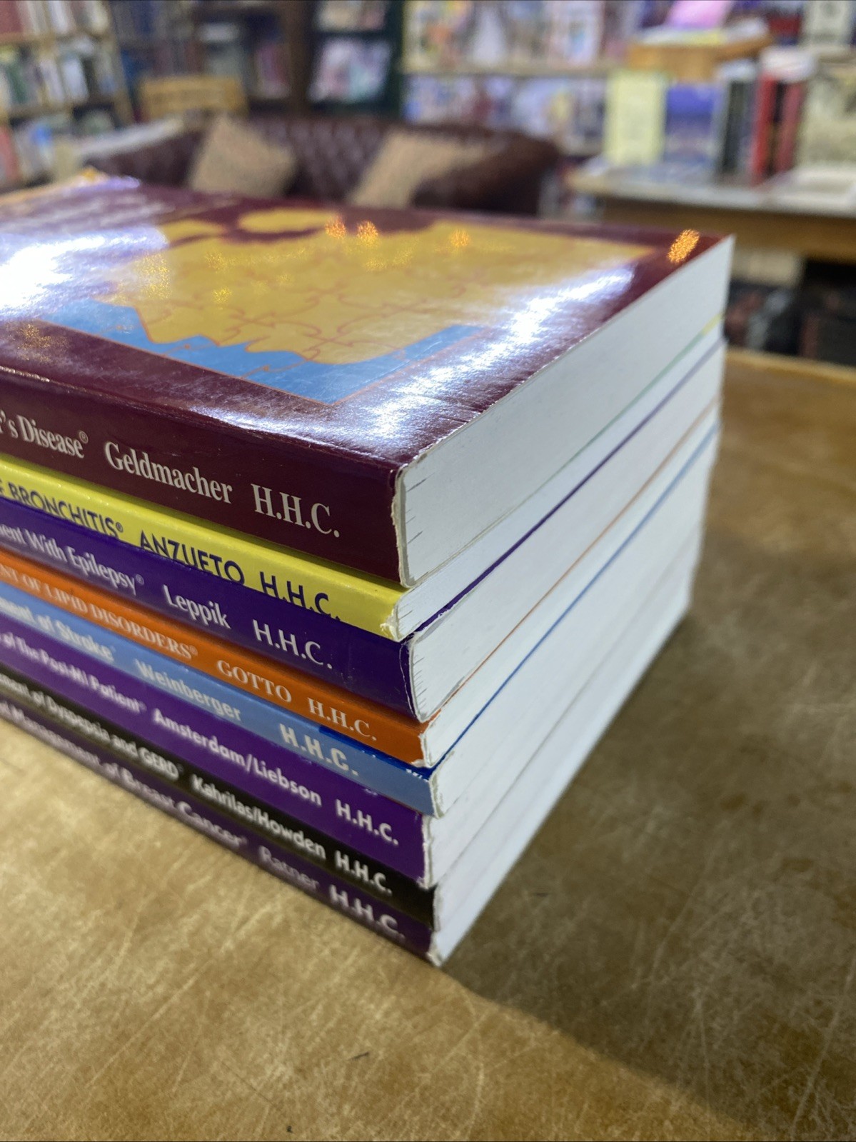 Contemporary Diagnosis & Management 8 Book Lot Handbooks In Health Care Co HHC