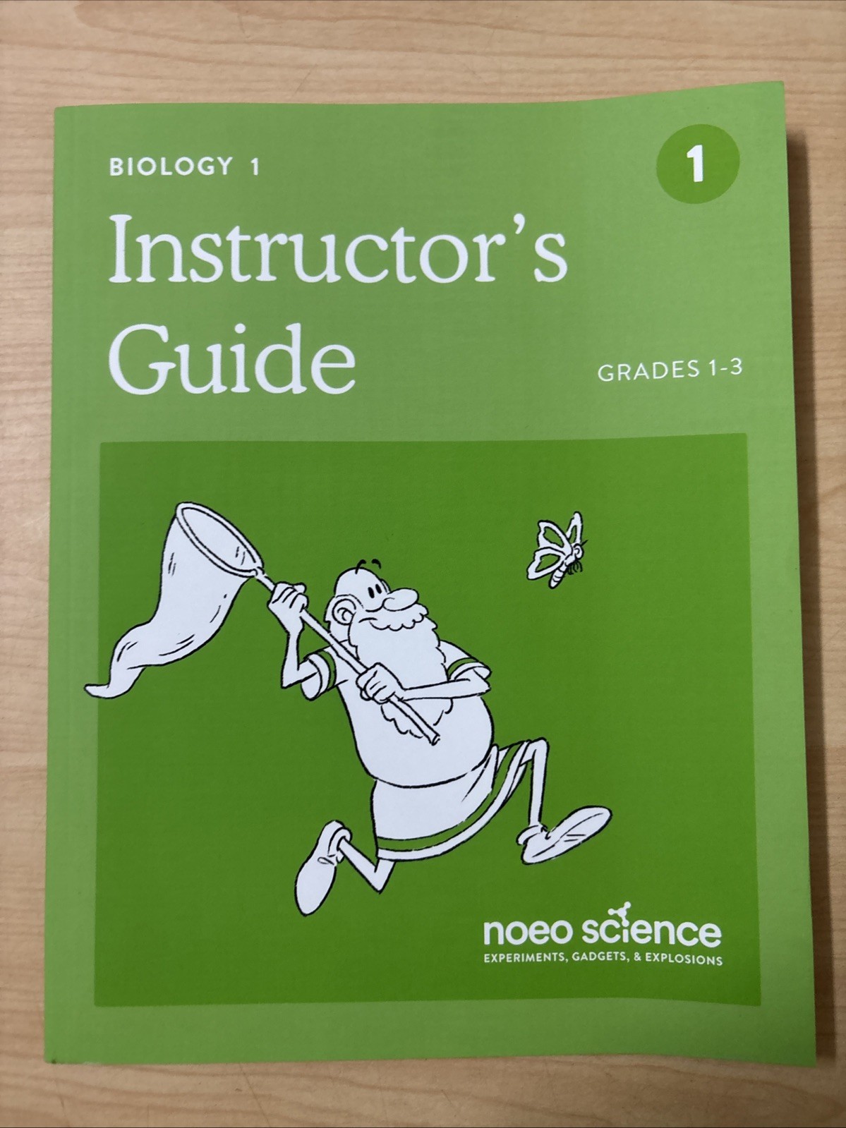 Noeo Science Biology 1 Instructor’s Guide Grades 1-3 Teacher’s Edition 2022 VG