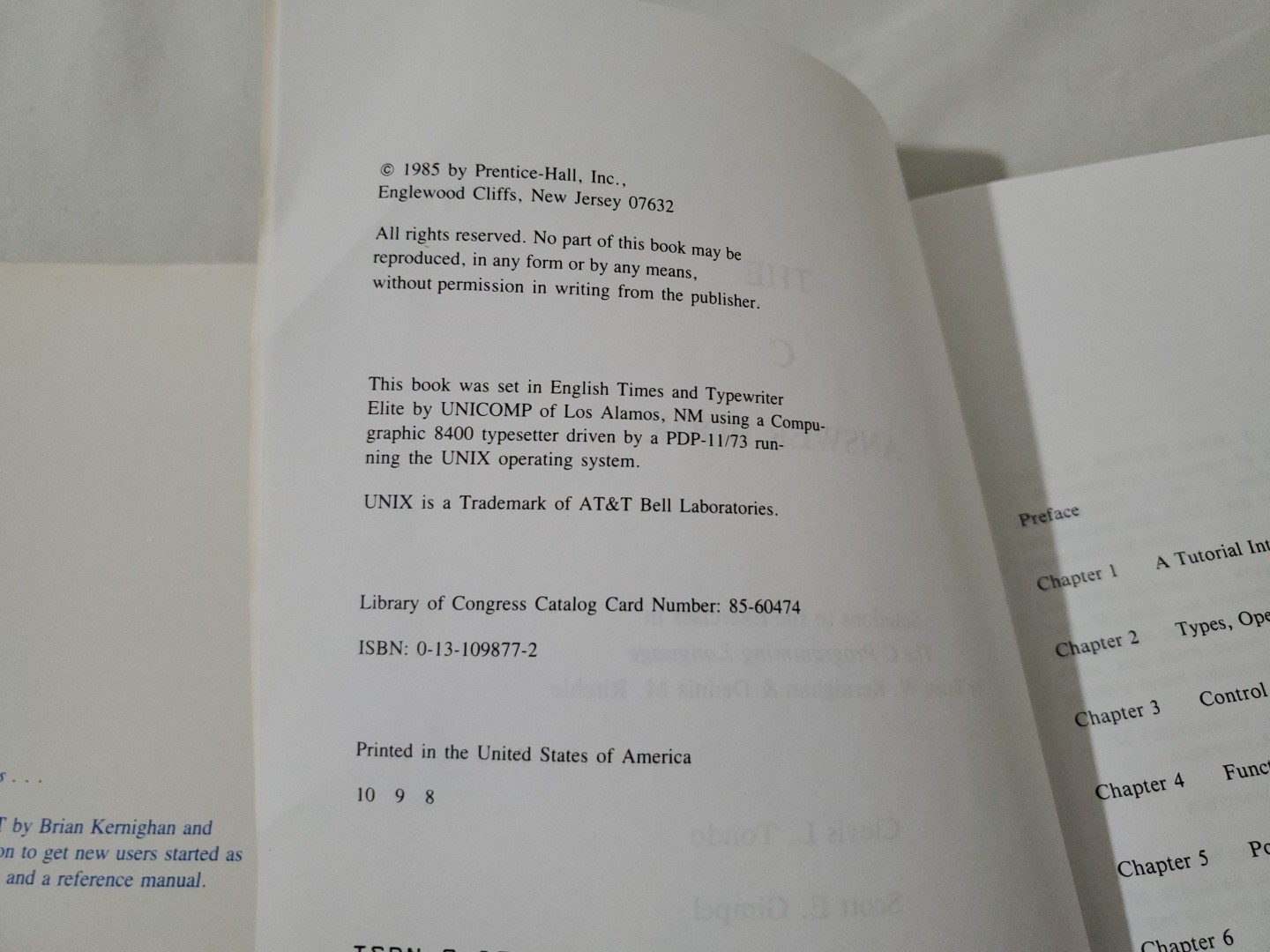 Lot of 4 – Vintage C Programming Language Books – Computing Learning UNIX