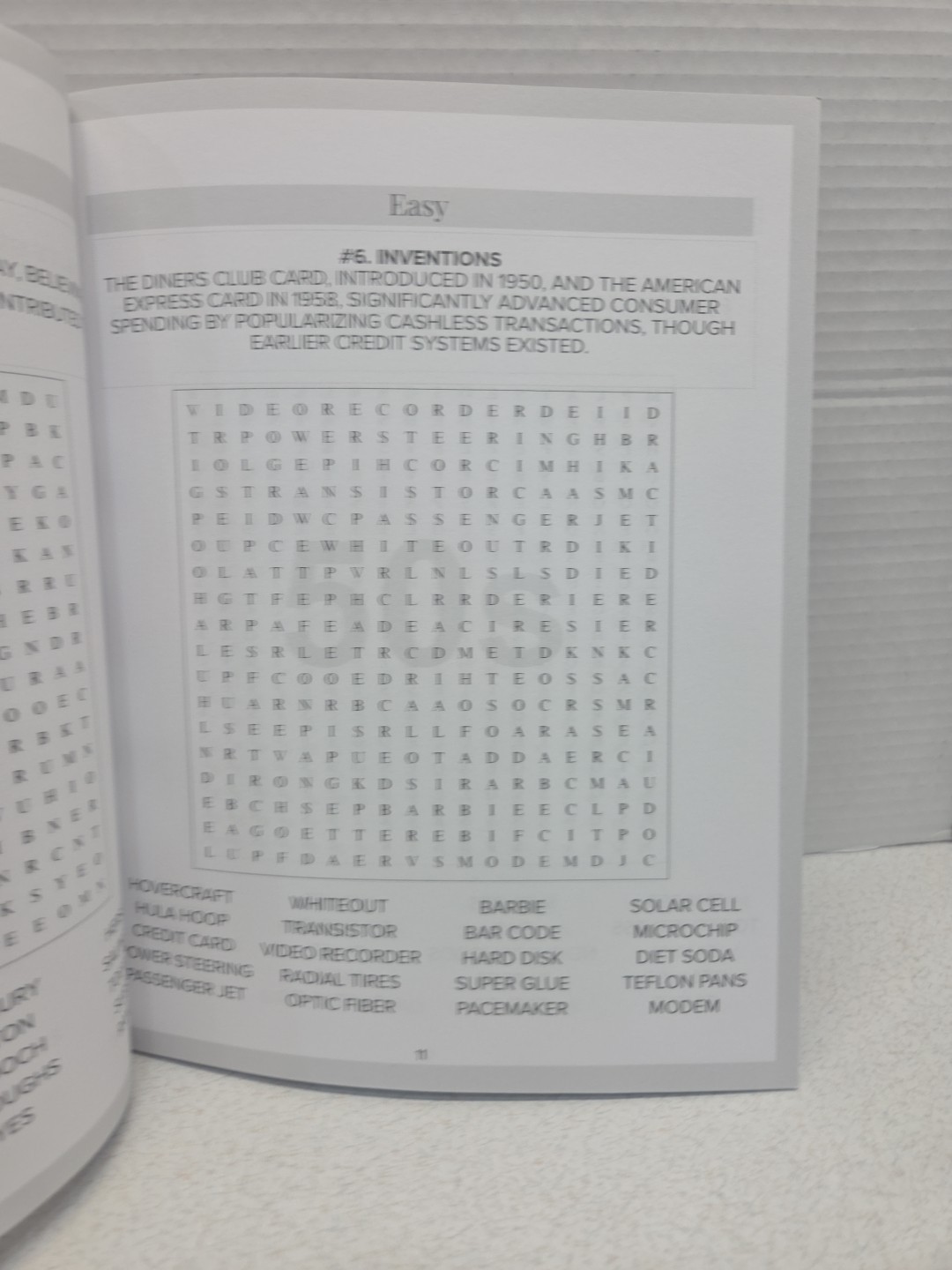 Remember When Word Search Puzzle Book Paperback Large Print 8.5” X 11”