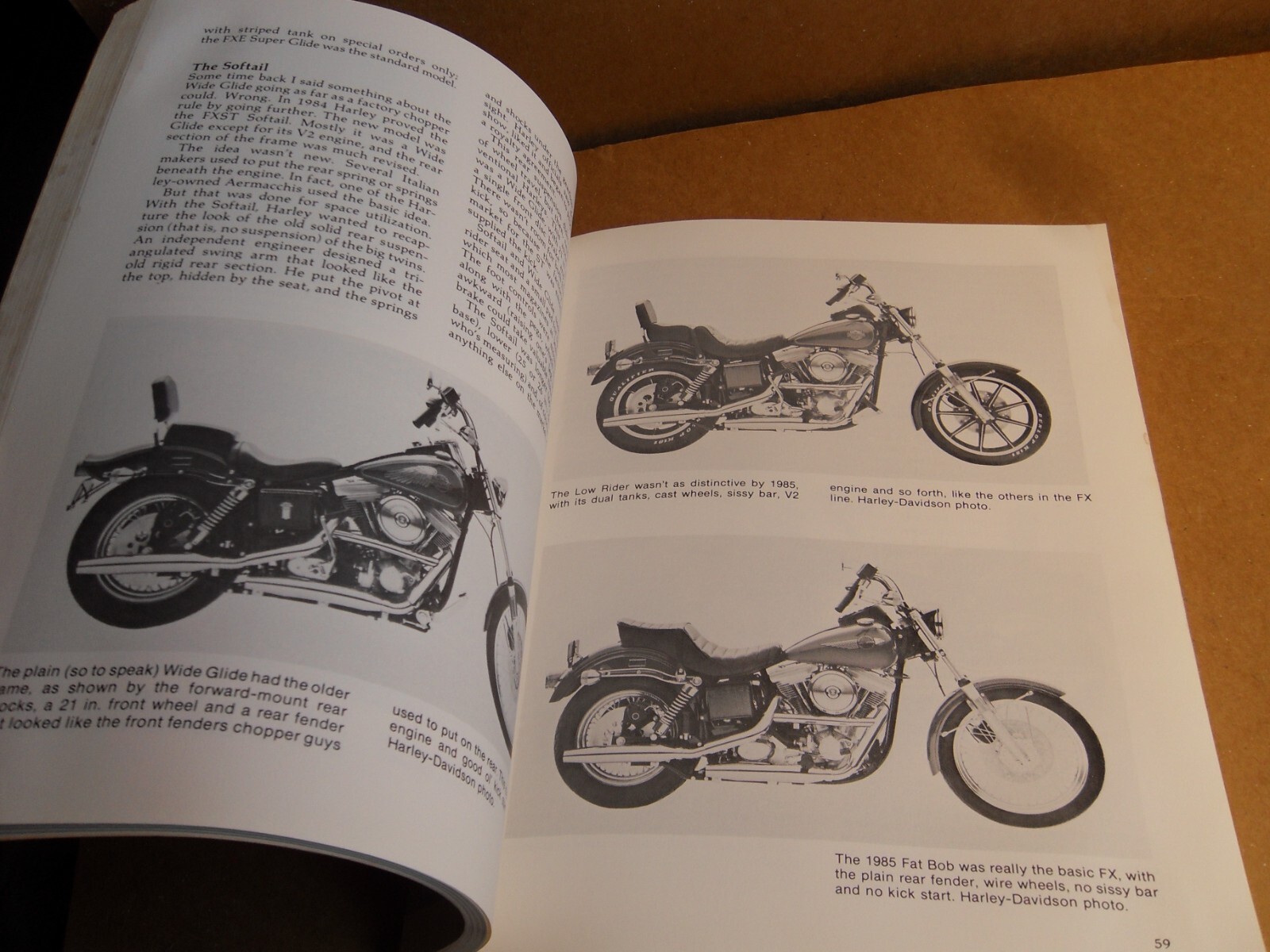 Illustrated HARLEY DAVIDSON Buyer’s Guide by Allan Girdler (1986 Paperback)