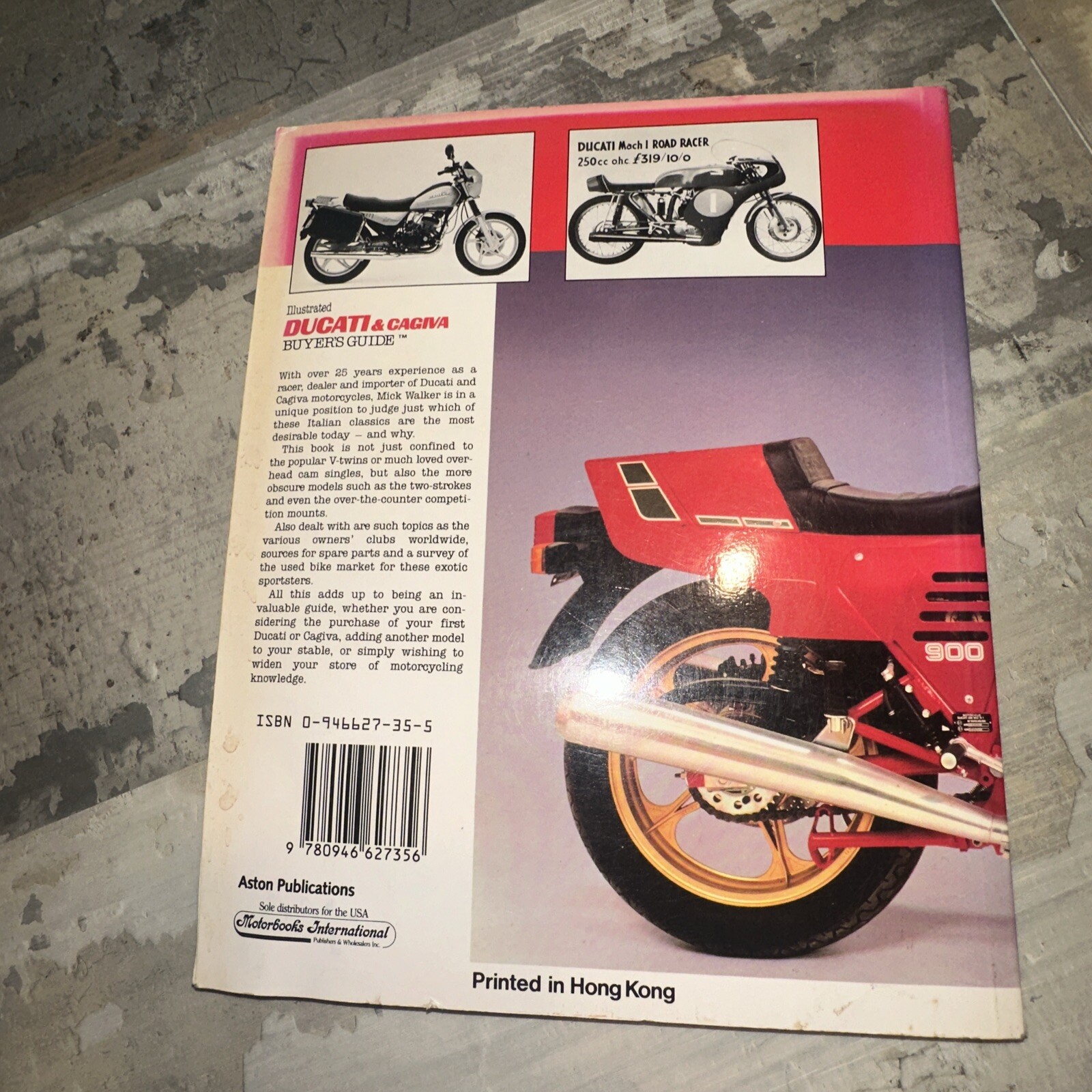 Illustrated Ducati and Cagiva Buyer’s Guide Mick Walker 1989 Paperback