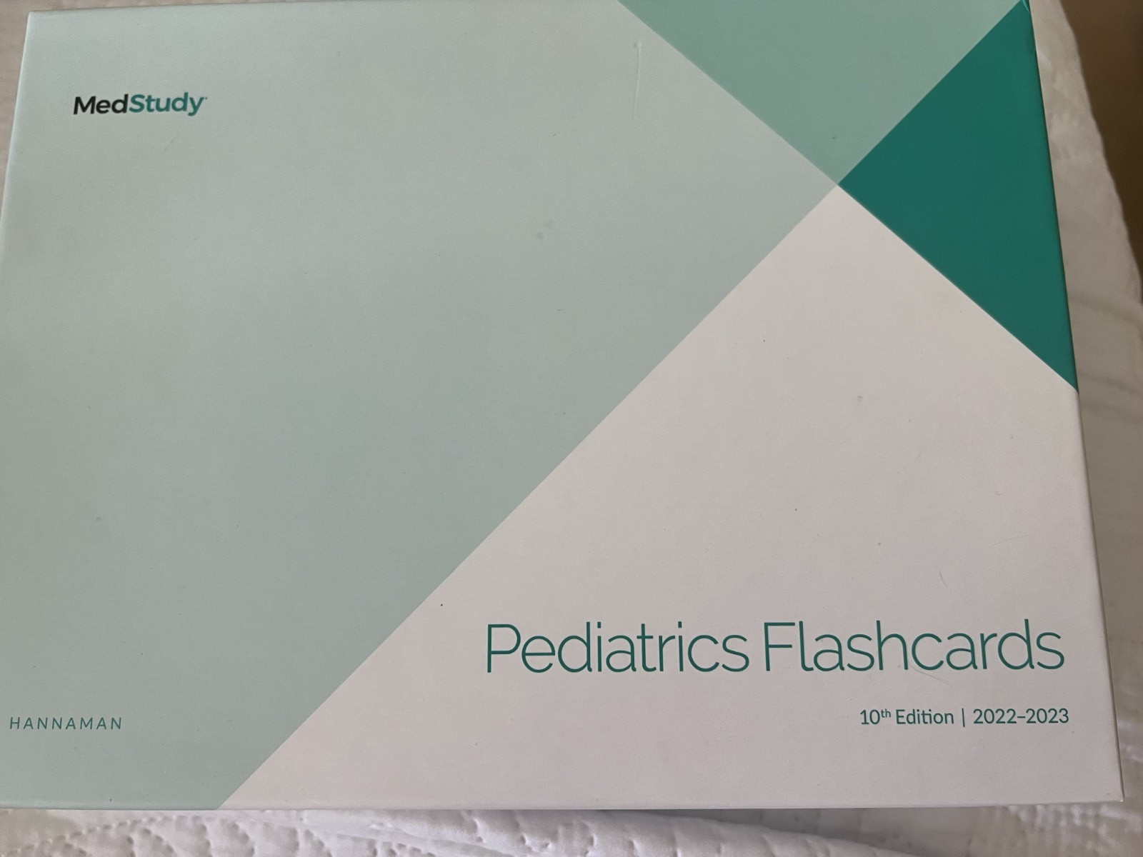 MedStudy Pediatric Flashcards and Books