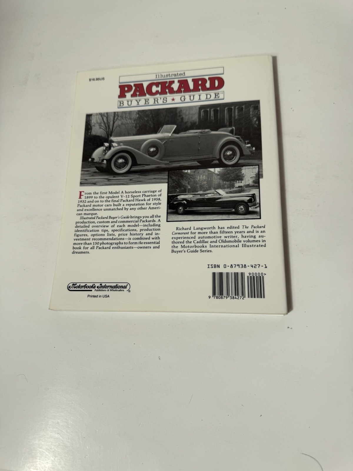 Motorbooks Illustrated Buyer’s Guide Series Illustrated Packard Buyers Guide