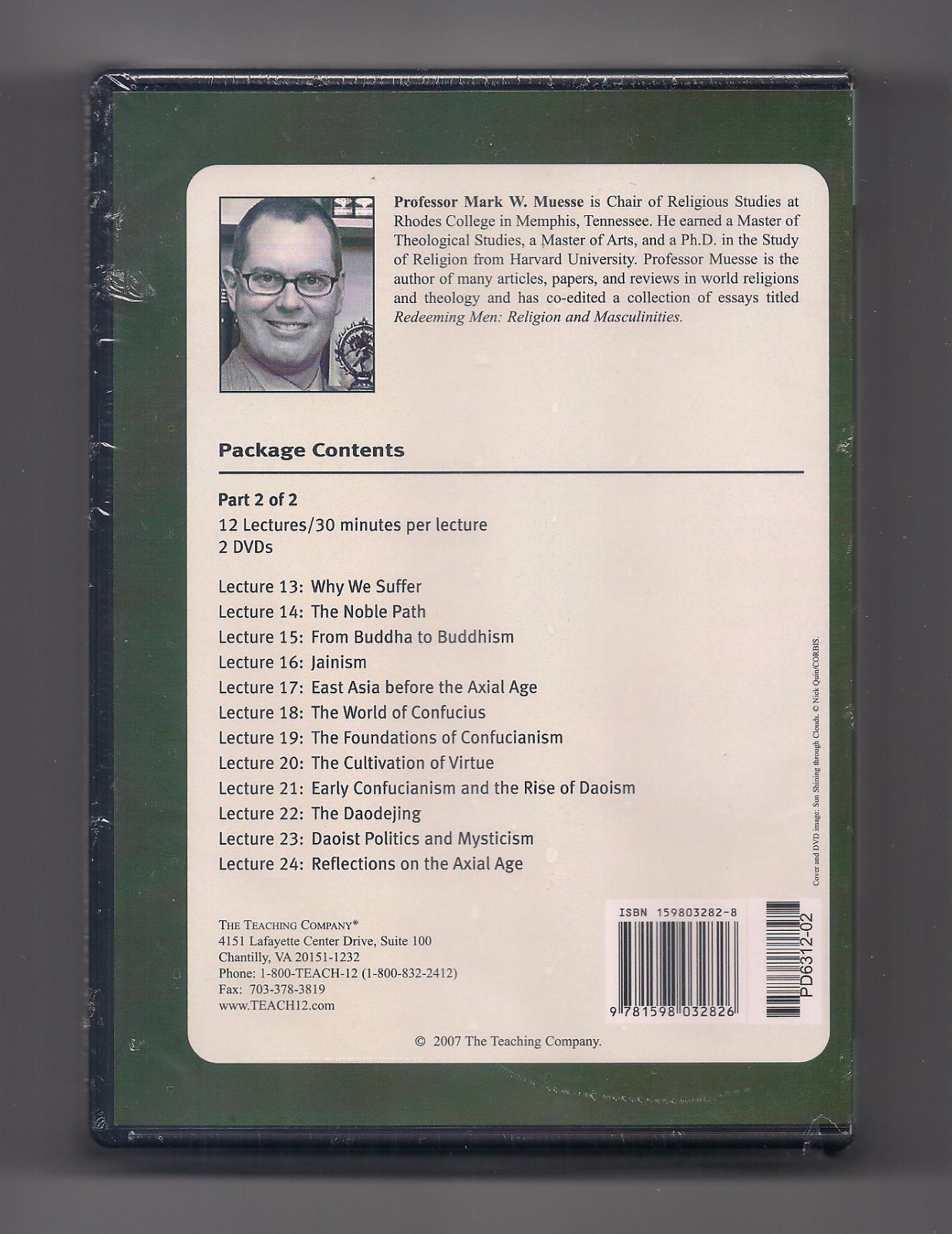 RELIGIONS OF THE AXIAL AGE: THE WORLD’S RELIGIONS 4-DVD set + Book SEALED