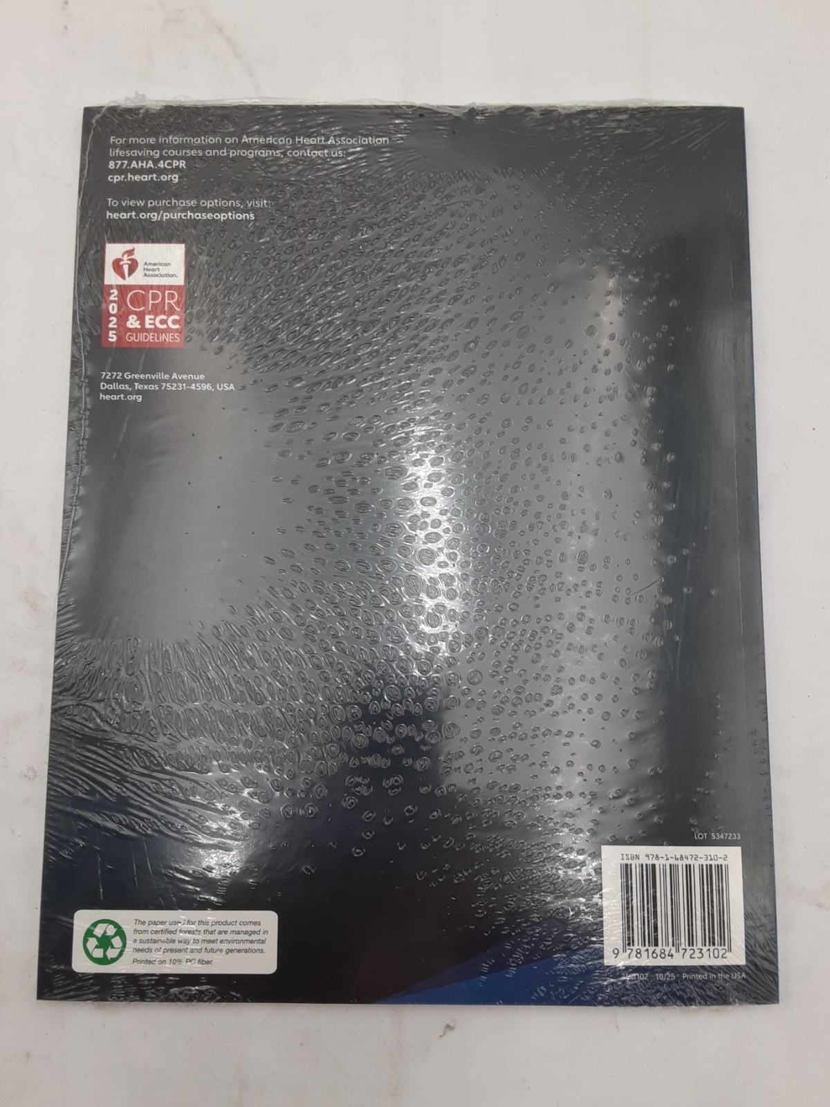 American Heart Assoc BLS Basic Life Support Provider Manual 9781684723102