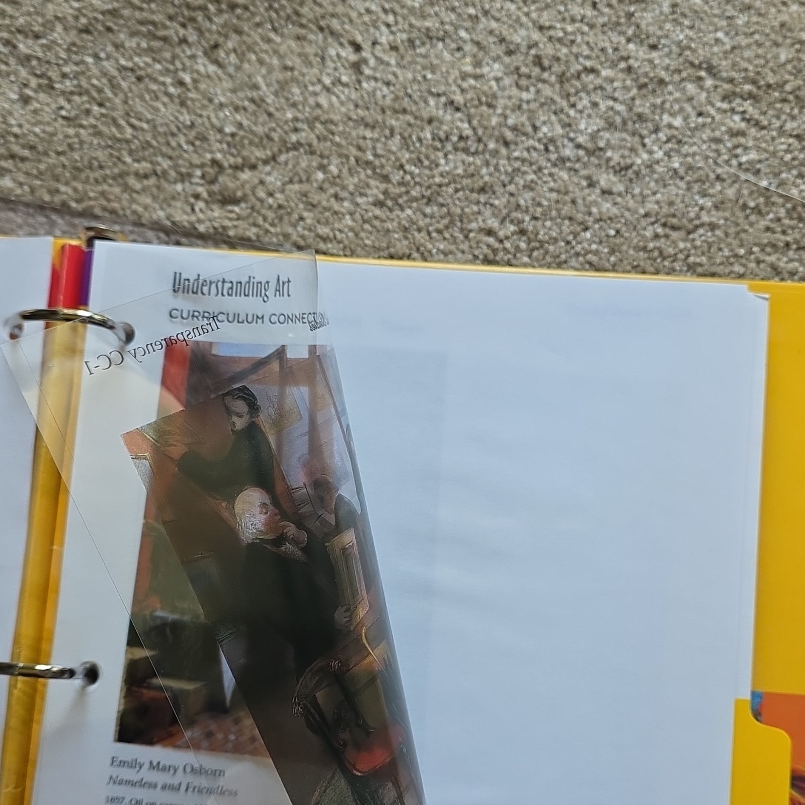 Glencoe/McGraw-Hill Understanding Art Fine Art Transparencies Instructor Guide …