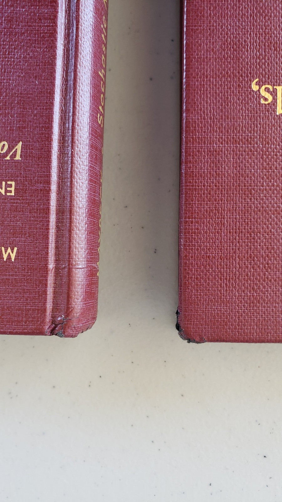Maybeck Stochastic Models Estimation Control Vol 1&2 w/ Orig 1998 Invoice
