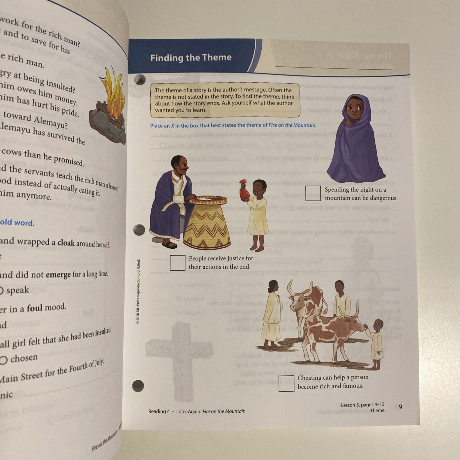 BJU Press Homeschool Reading 4 Student Edition, 3rd Edition, No Writing