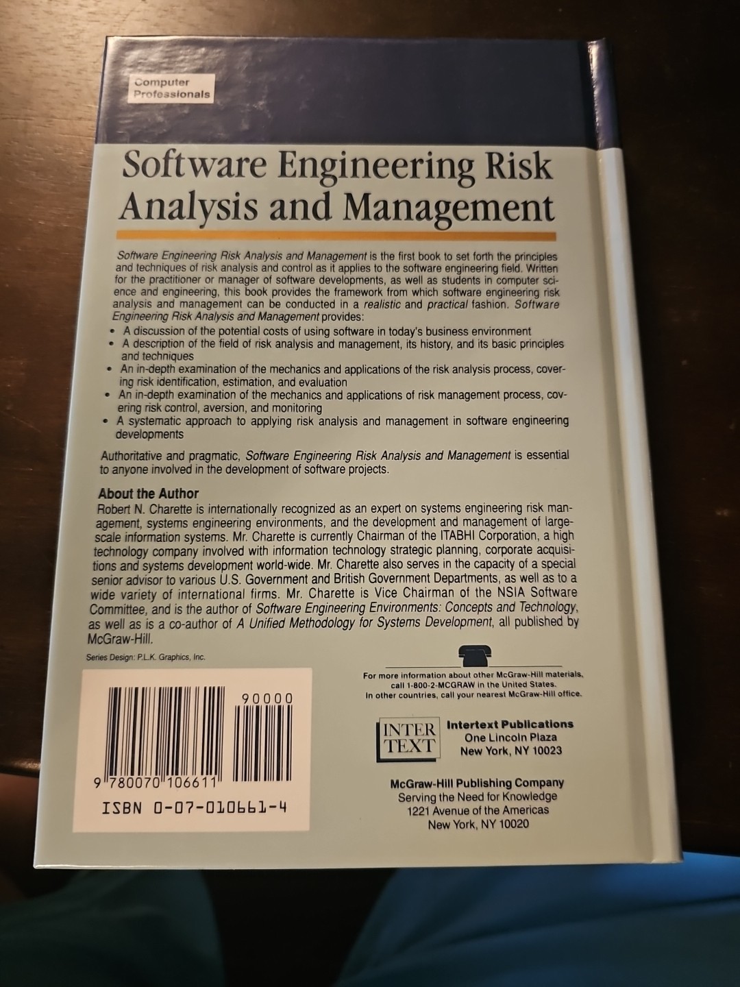 Software Engineering Ser.: Software Engineering Risk Analysis and Management by