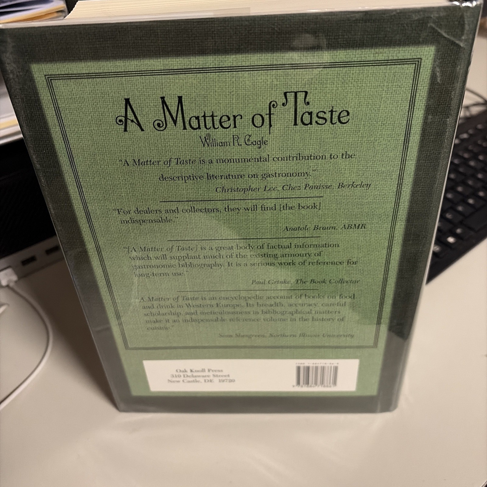 A Matter Of Taste