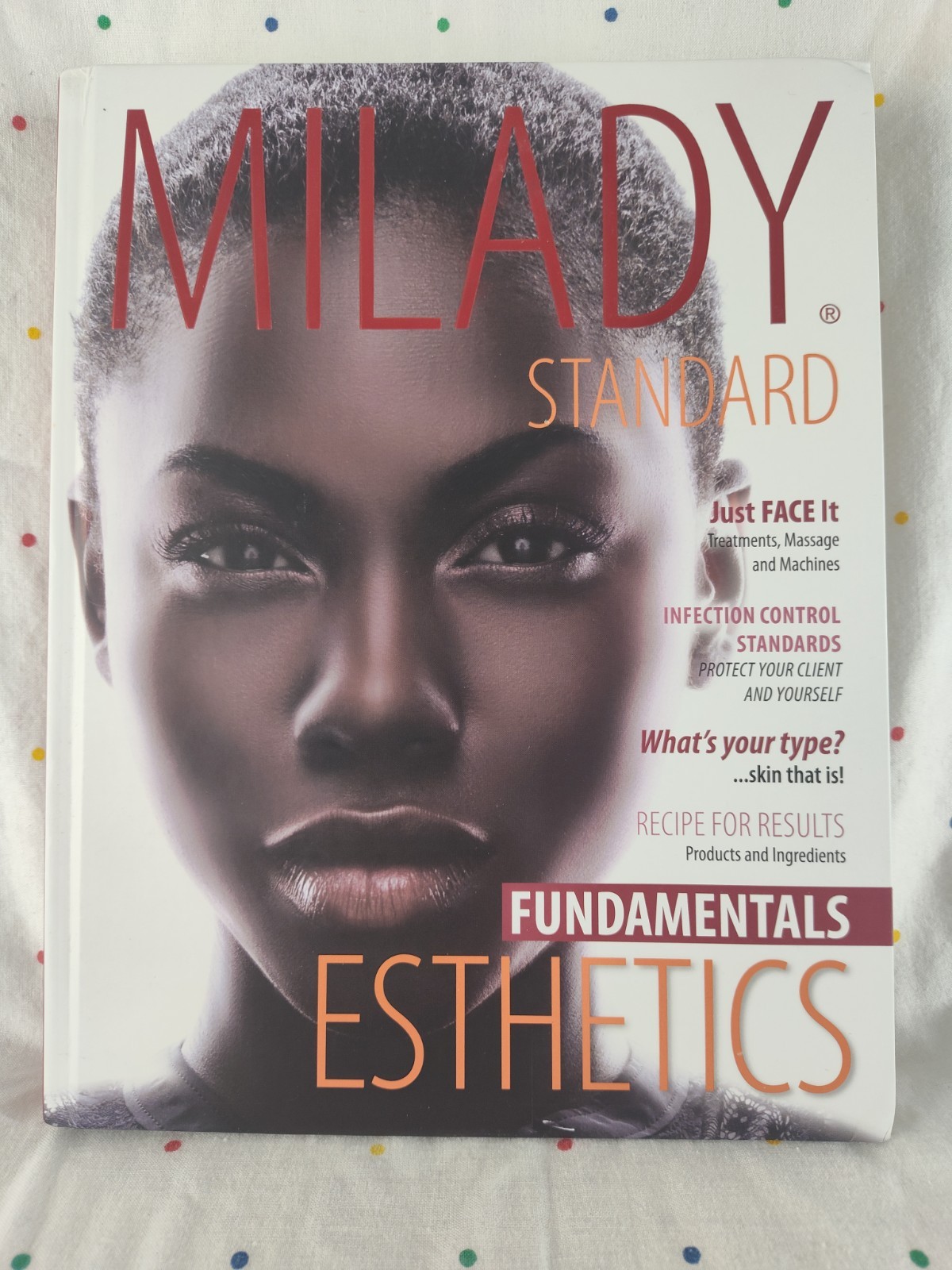 Milady Standard Esthetics Fundamental Lot (3) Textbook Workbook Exam Review ST46