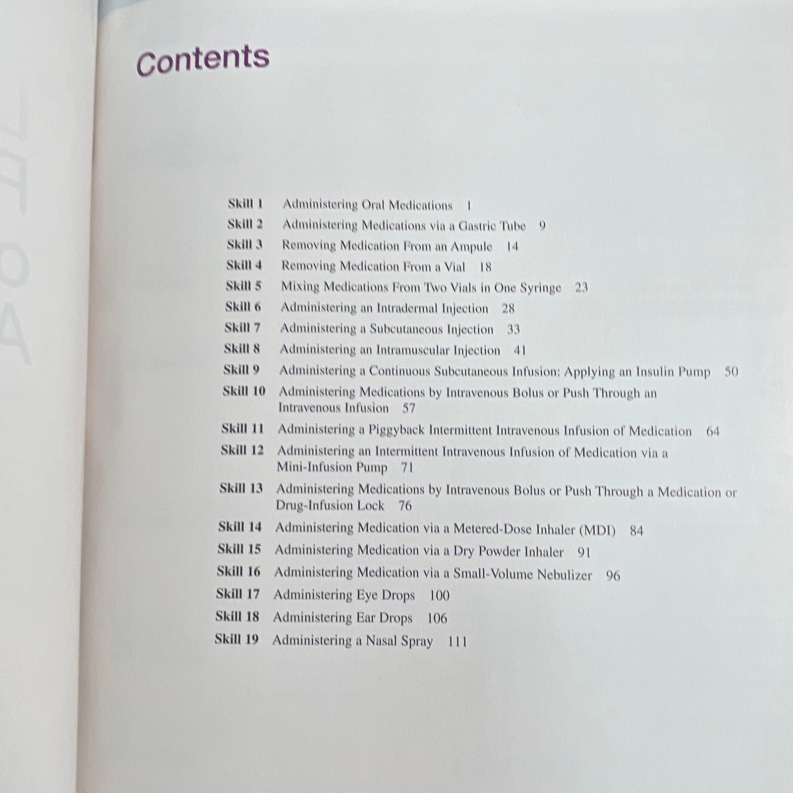 Photo Atlas of Medication Administration 6th Ed Pamela Lynn Nursing Skills Book