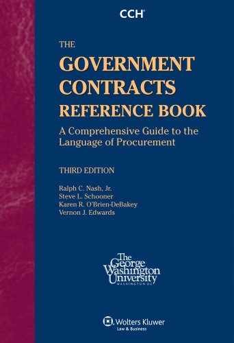 The Government Contracts Reference – Paperback, by Ralph C. Nash – Acceptable