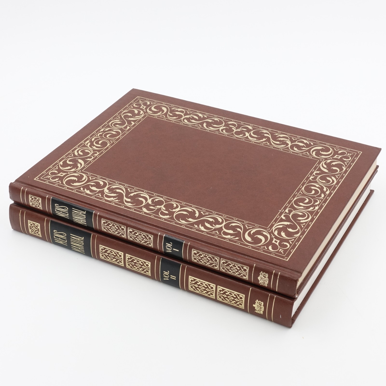 Men’s Manual Volumes I & II Institute In Basic Life Principles Hardcover VGUC
