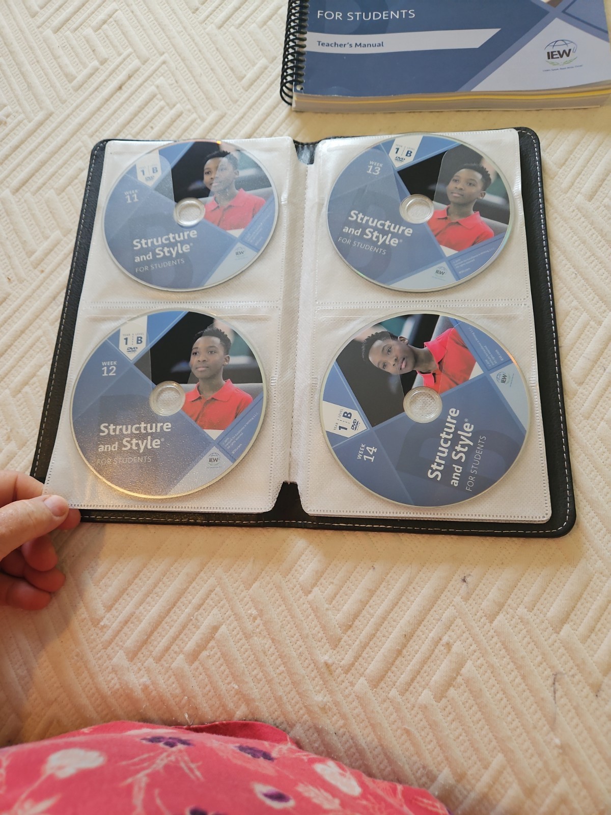 IEW Structure and Style Disc And Teacher’s Manual Year 1 Level B