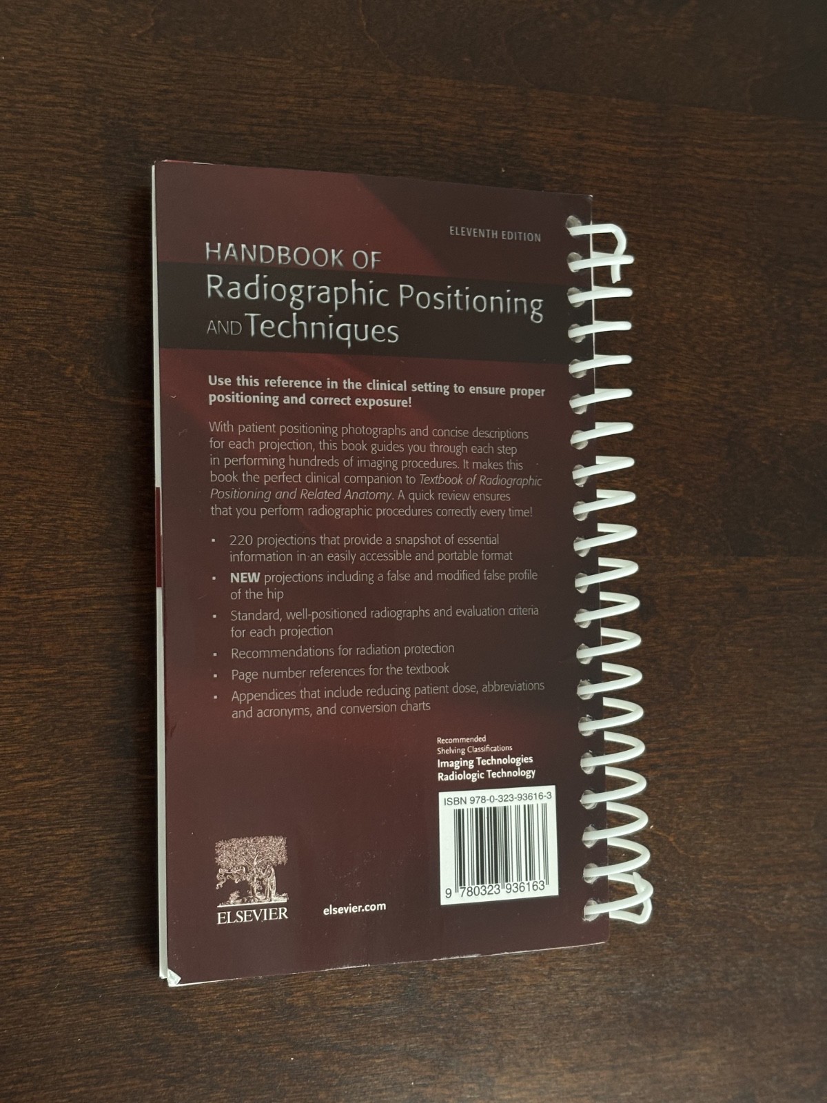 LOT used Radiologic Technologist tech x-ray textbooks handbook see description