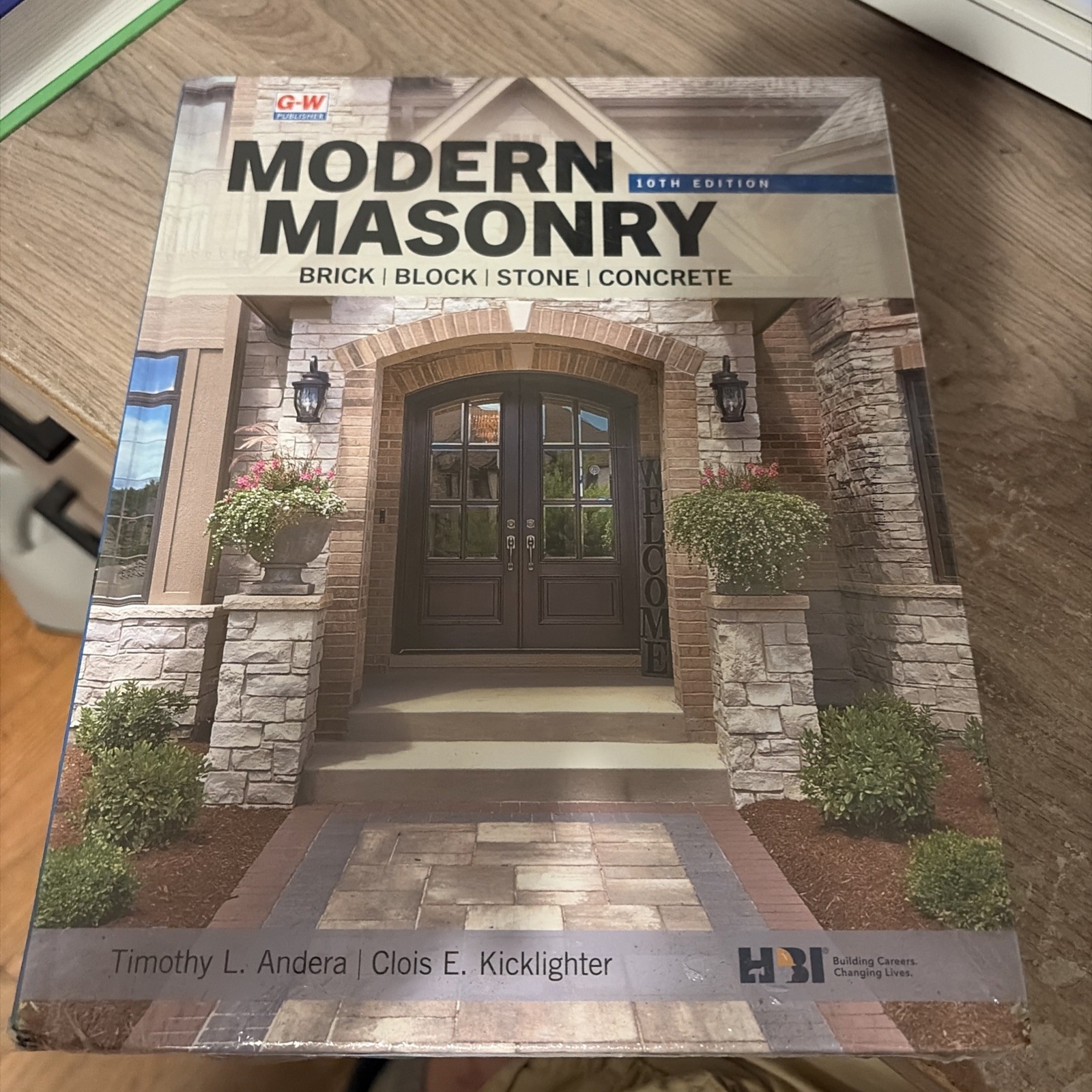 Modern Masonry: Brick, Block, Stone, Concrete Hardcover 10e New in Shrink Wrap
