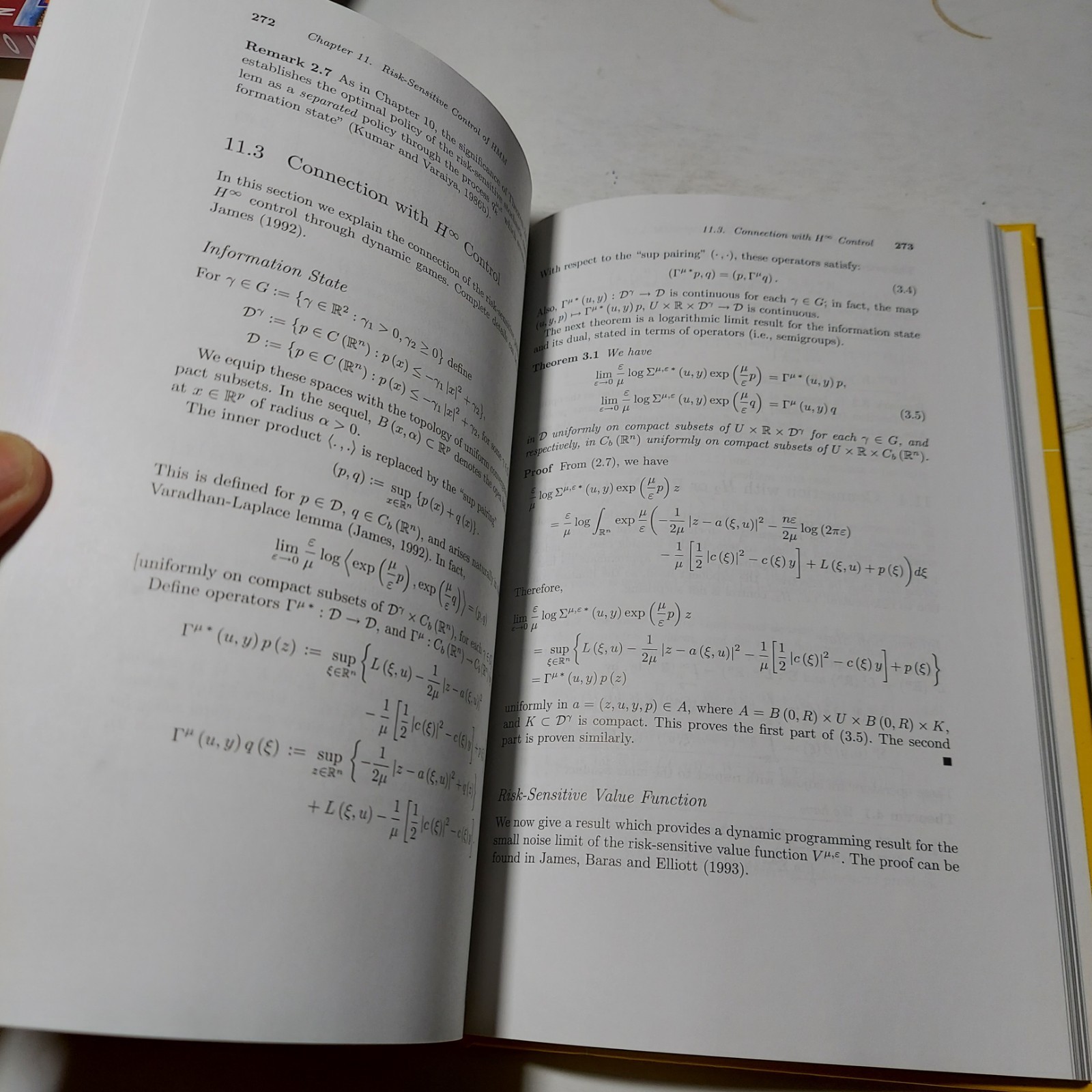 Hidden Markov Models: Estimation and Control (Stochastic Modelling and Applied,