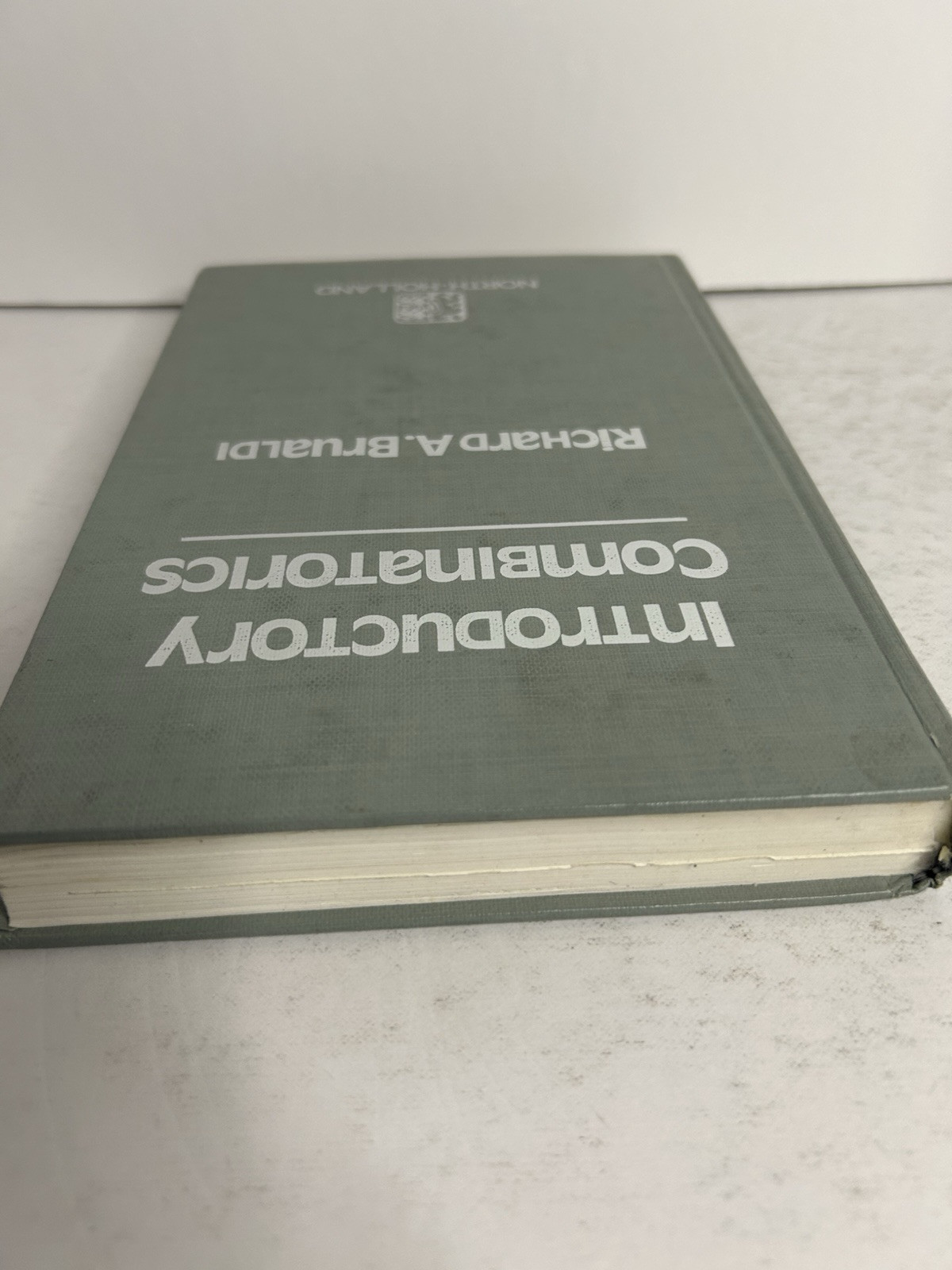 Introductory Combinatorics by Brualdi Richard – 1977 Vintage H/C