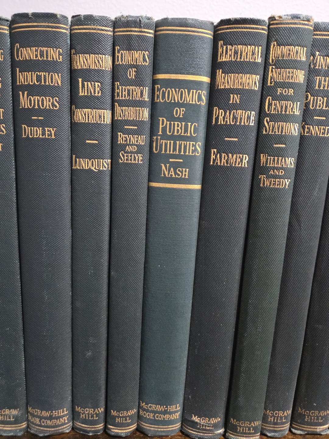 Vintage 1920’s Electrical Series Lot Of 25 McGraw Hill Books