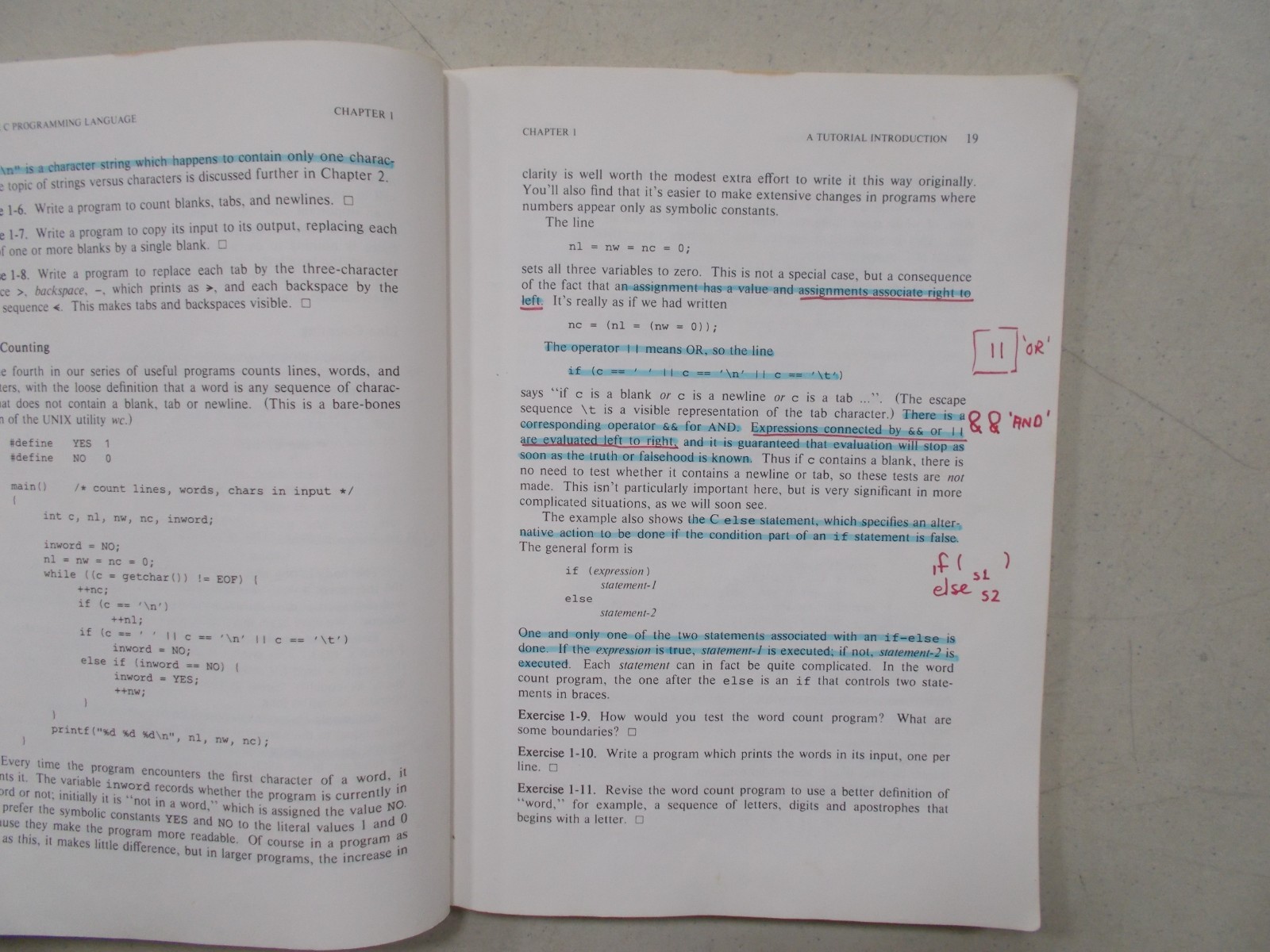 * The C Programming Language by Brian W. Kernighan (paperback)