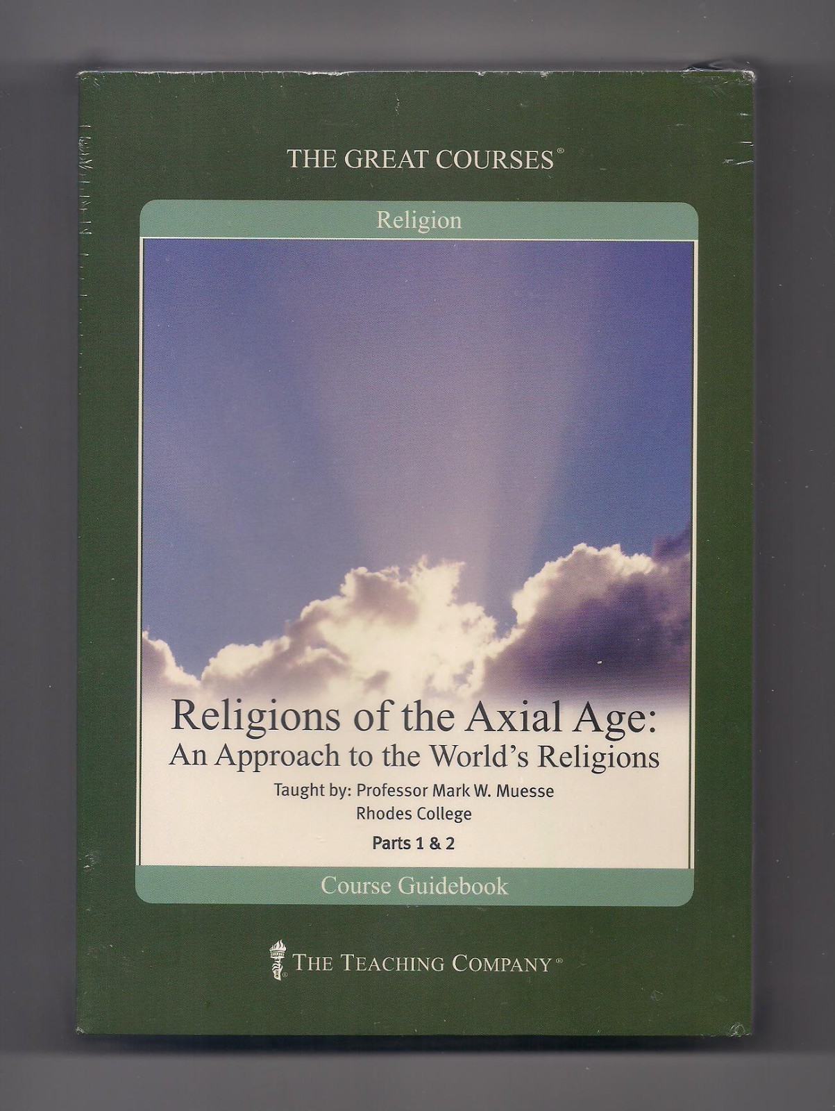 RELIGIONS OF THE AXIAL AGE: THE WORLD’S RELIGIONS 4-DVD set + Book SEALED