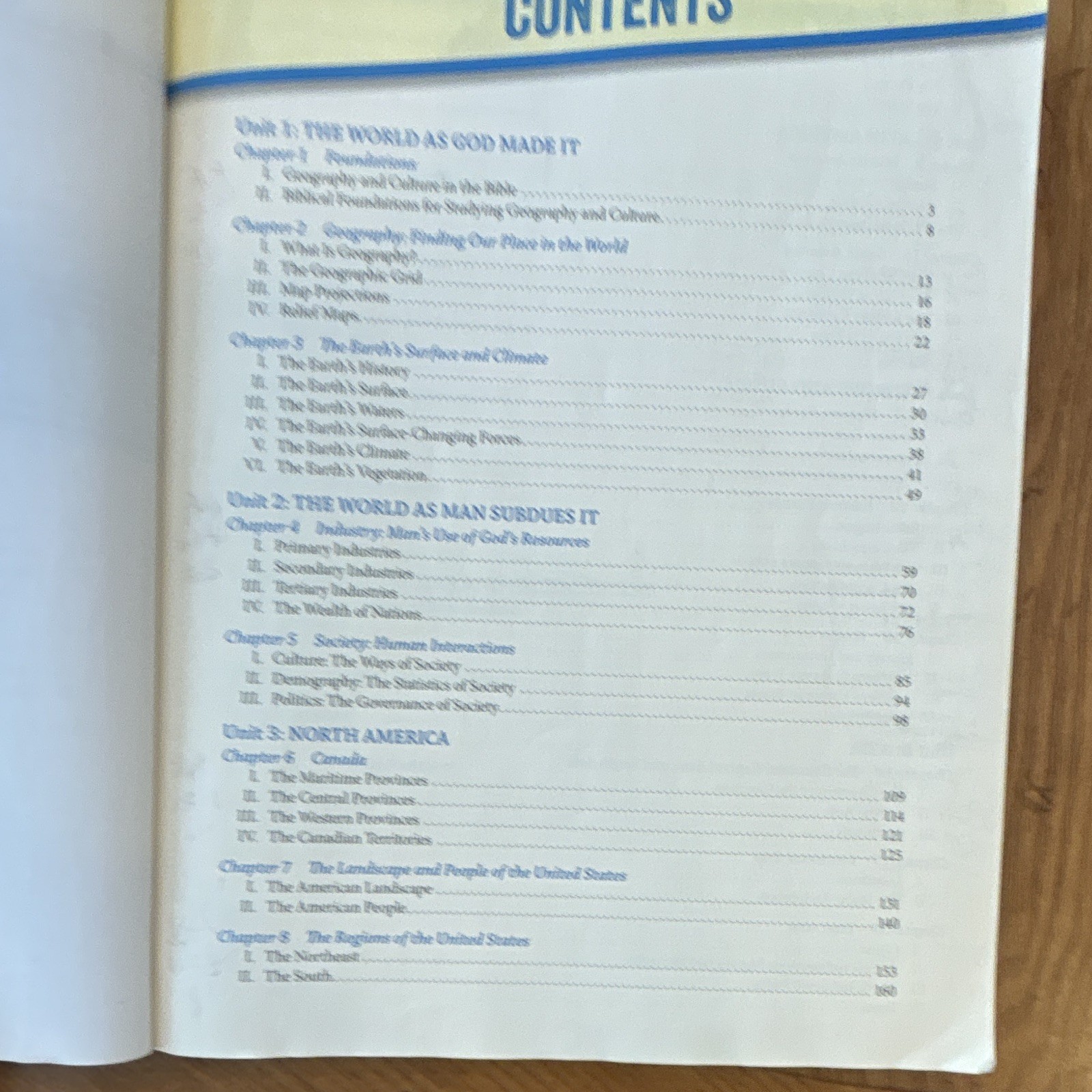 BJU Press Cultural Geography Textbook 4th Ed + Teacher Ed (Book B only) + Tests