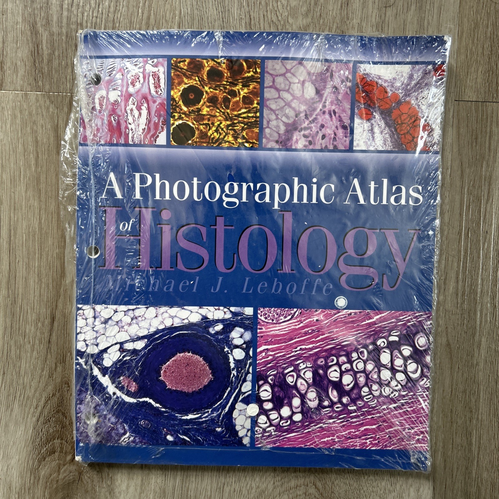 A Photographic Atlas of Histology Loose Leaf 3 Ring Binder Book Version NEW