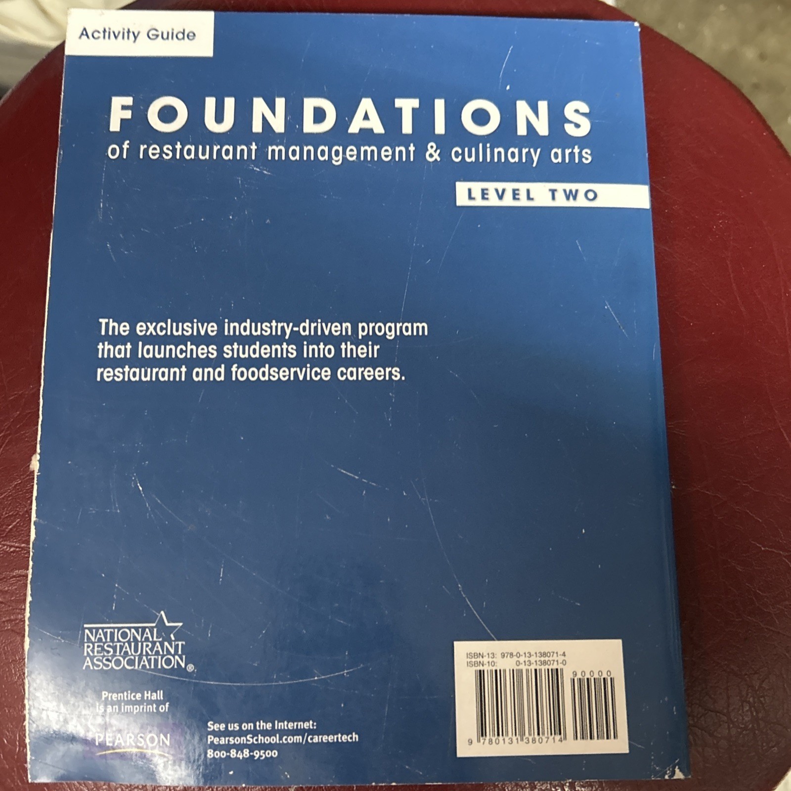 Activity Guide for – Paperback, by National Restaurant Association – Very Good o