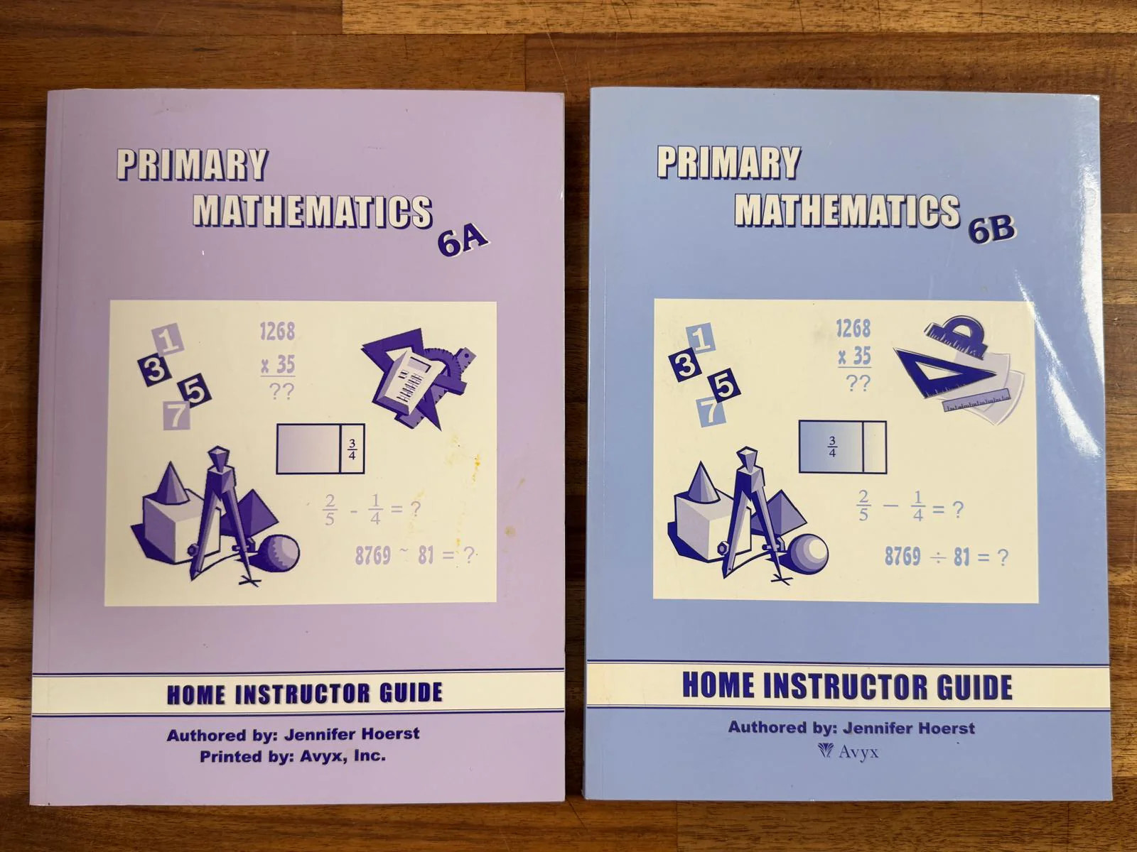 Primary Mathematics 6A/6B Home Instructor Guides