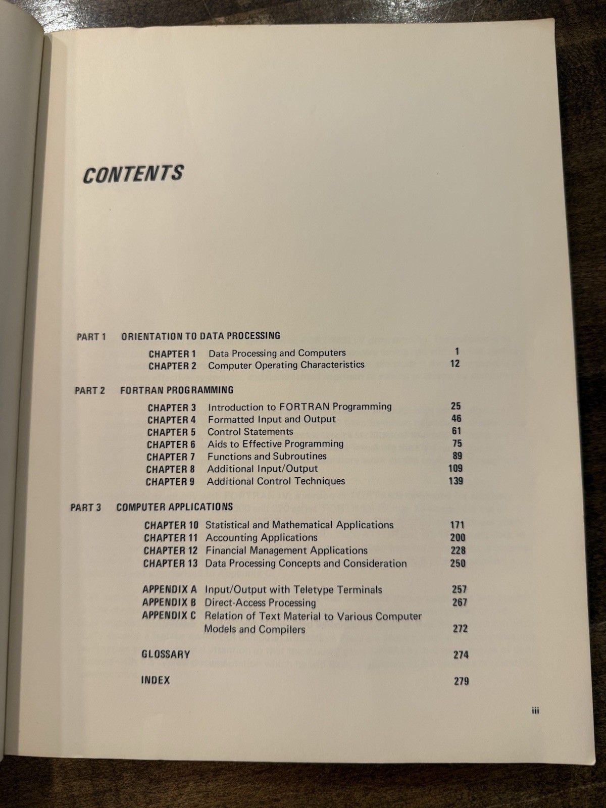 Computers, Fortran IV, & Data Processing Applications John Keros WATFOR WATFIV