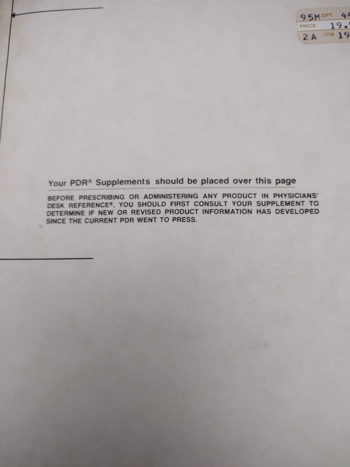 PDR 36th Edition 1982 Physicians’ Desk Reference Hardcover 4 lbs + 10″X7.25″