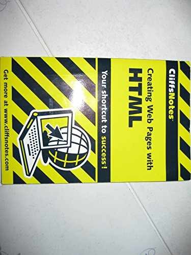 CliffsNotes Creating Web Pages with – Paperback, by Crowder Rhonda – Very Good