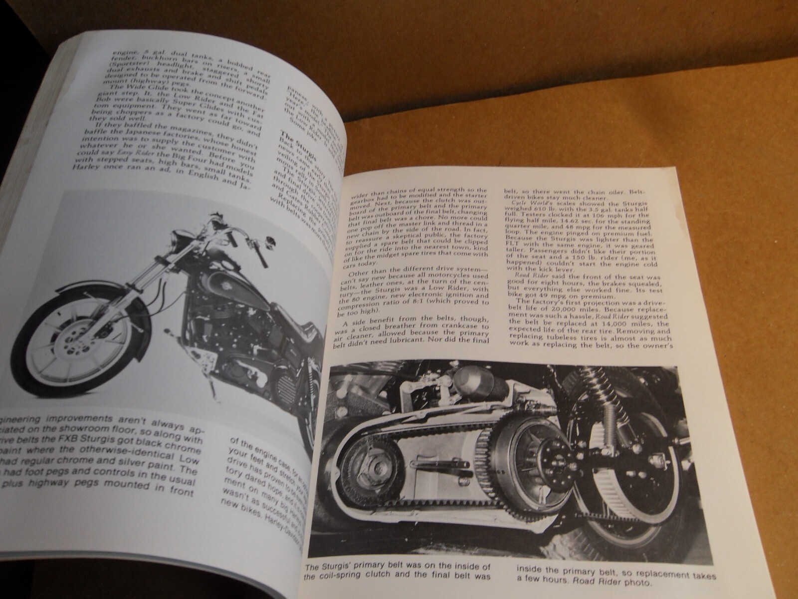 Illustrated HARLEY DAVIDSON Buyer’s Guide by Allan Girdler (1986 Paperback)