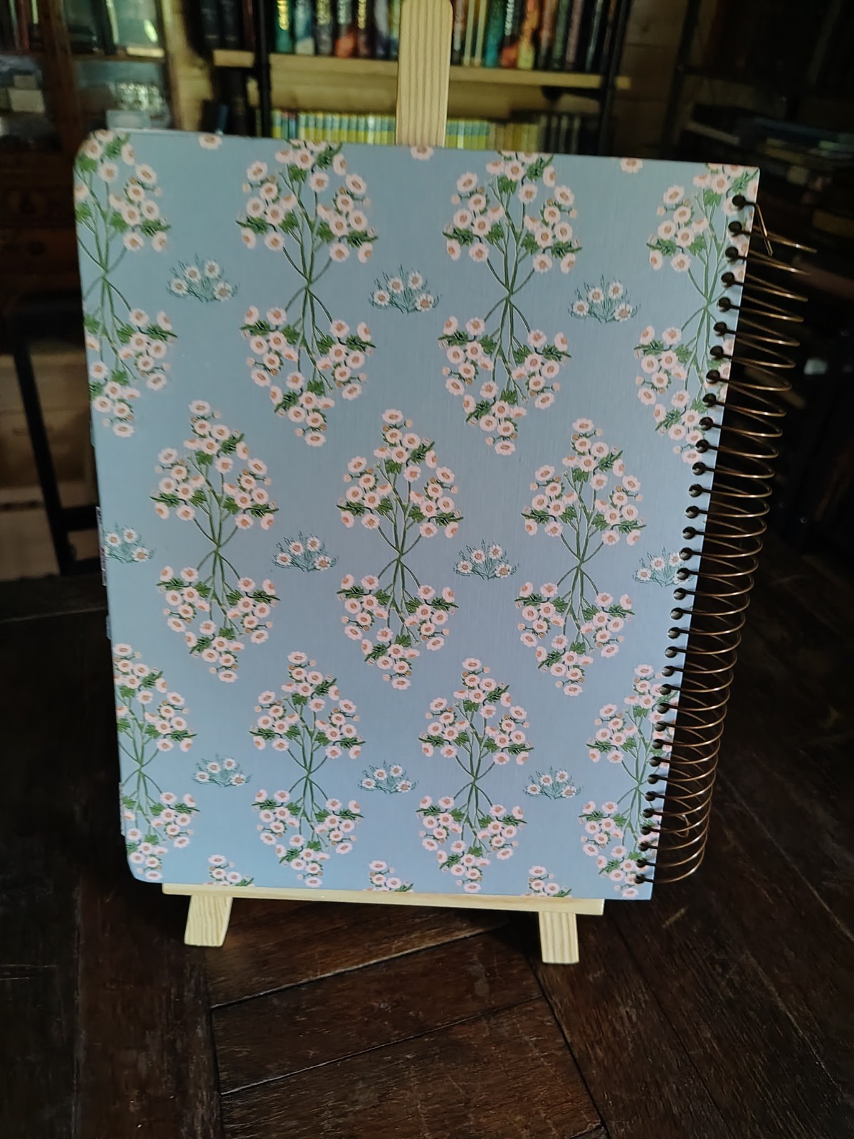 ESV Spiral-Bound Journaling Bible New Testament Hardcover Artwork Lulie Wallace
