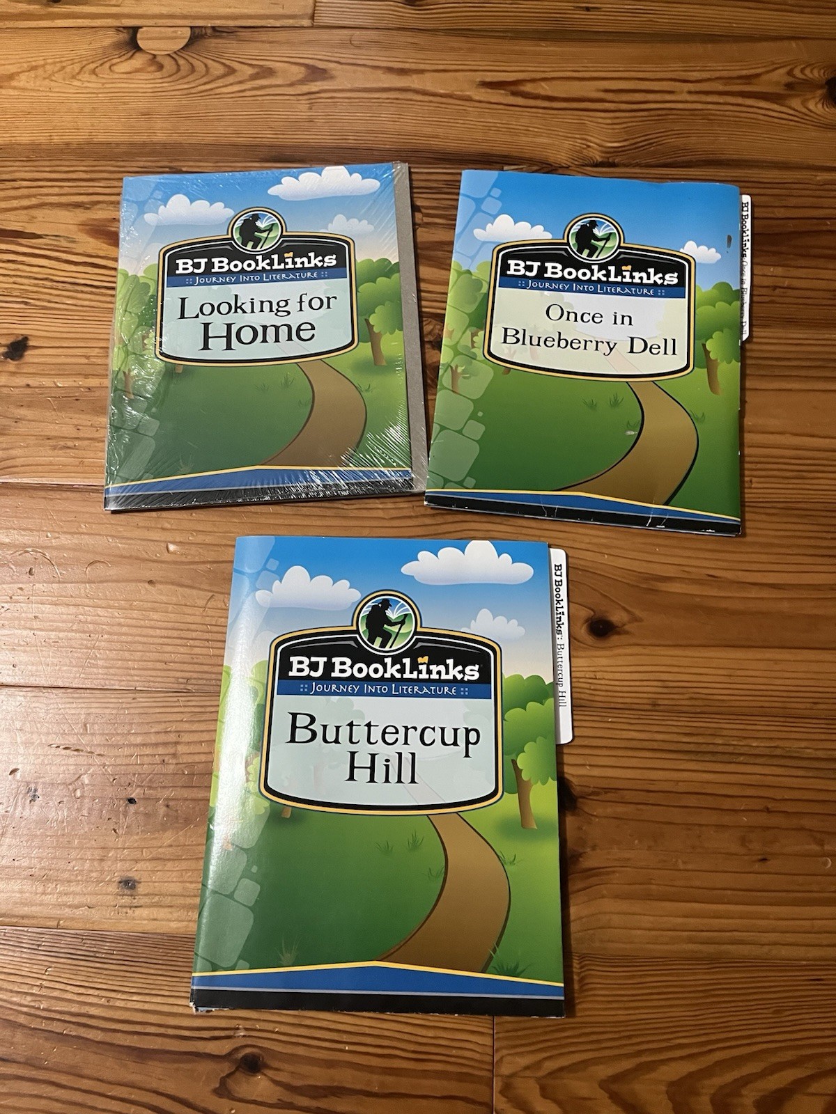 BJU Press Reading 1 Set of 6 Readers & 3 Book Links -Third Edition Reading Books
