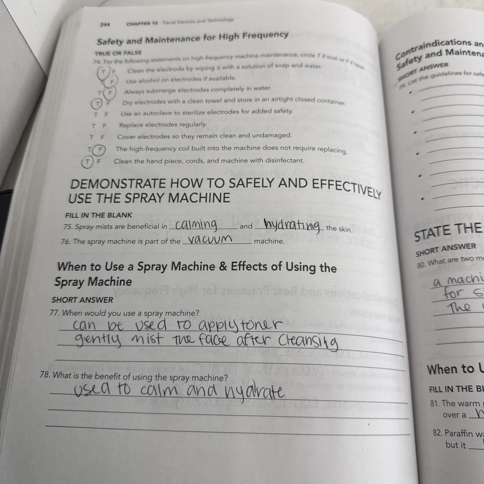 Milady Standard Esthetics: Fundamentals Workbook, 12th Edition Paperback 2020