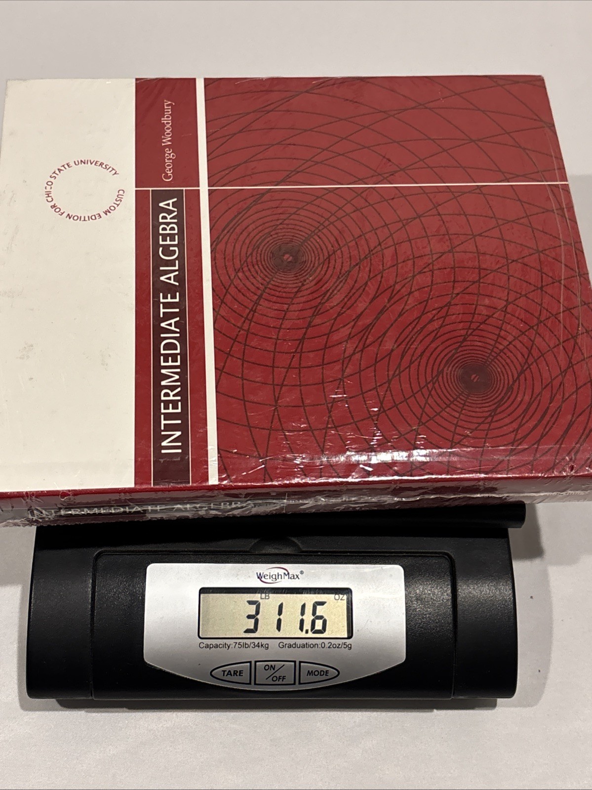 Intermediate Algebra Pearson Woodbury Chico State Edition Text Math Book