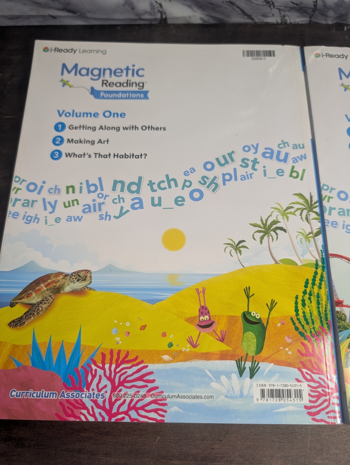 2 Book Set I-Ready Learning Magnetic Reading Foundations Grade 2 V.1 and V.2