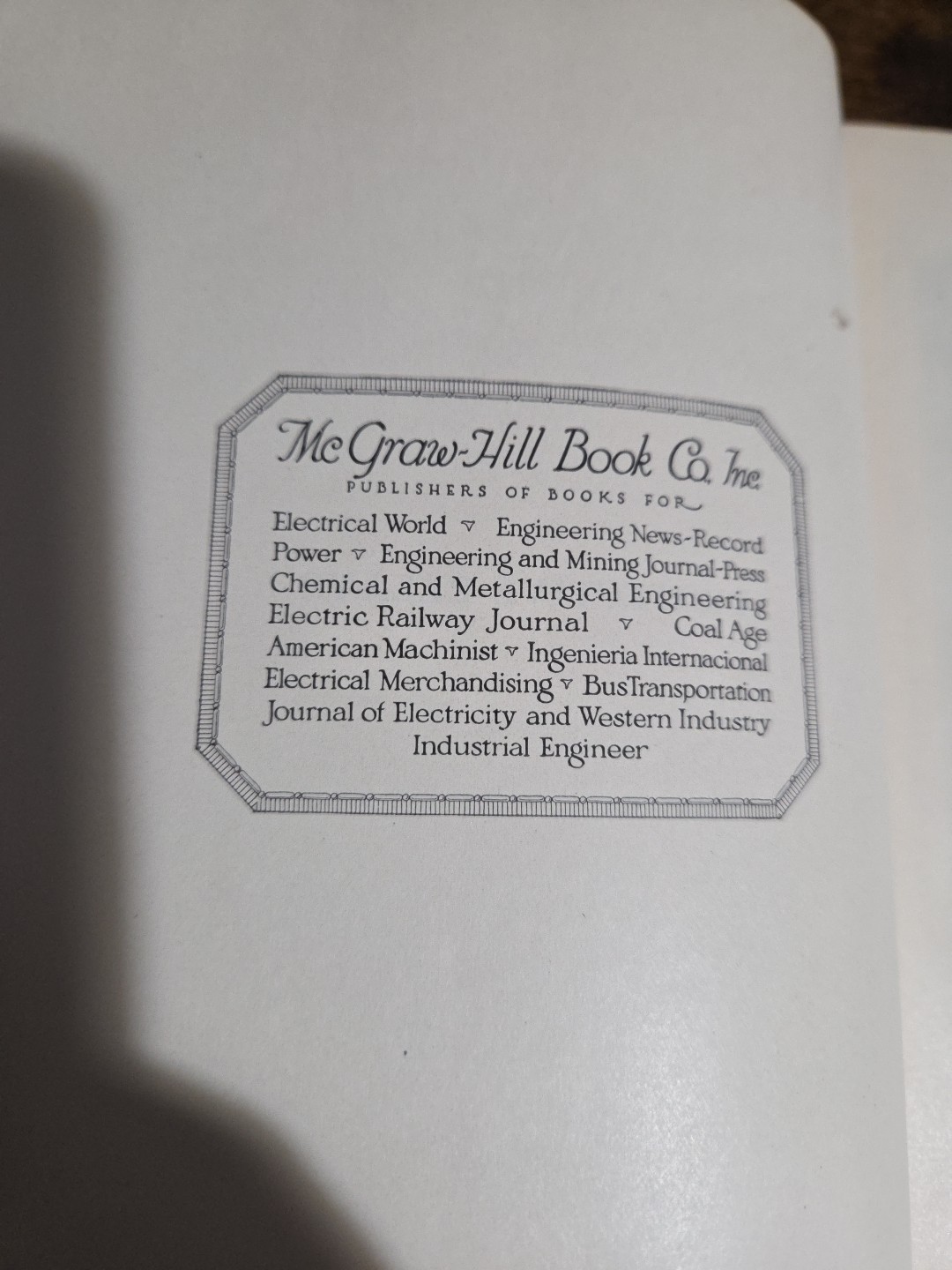 Vintage 1920’s Electrical Series Lot Of 25 McGraw Hill Books