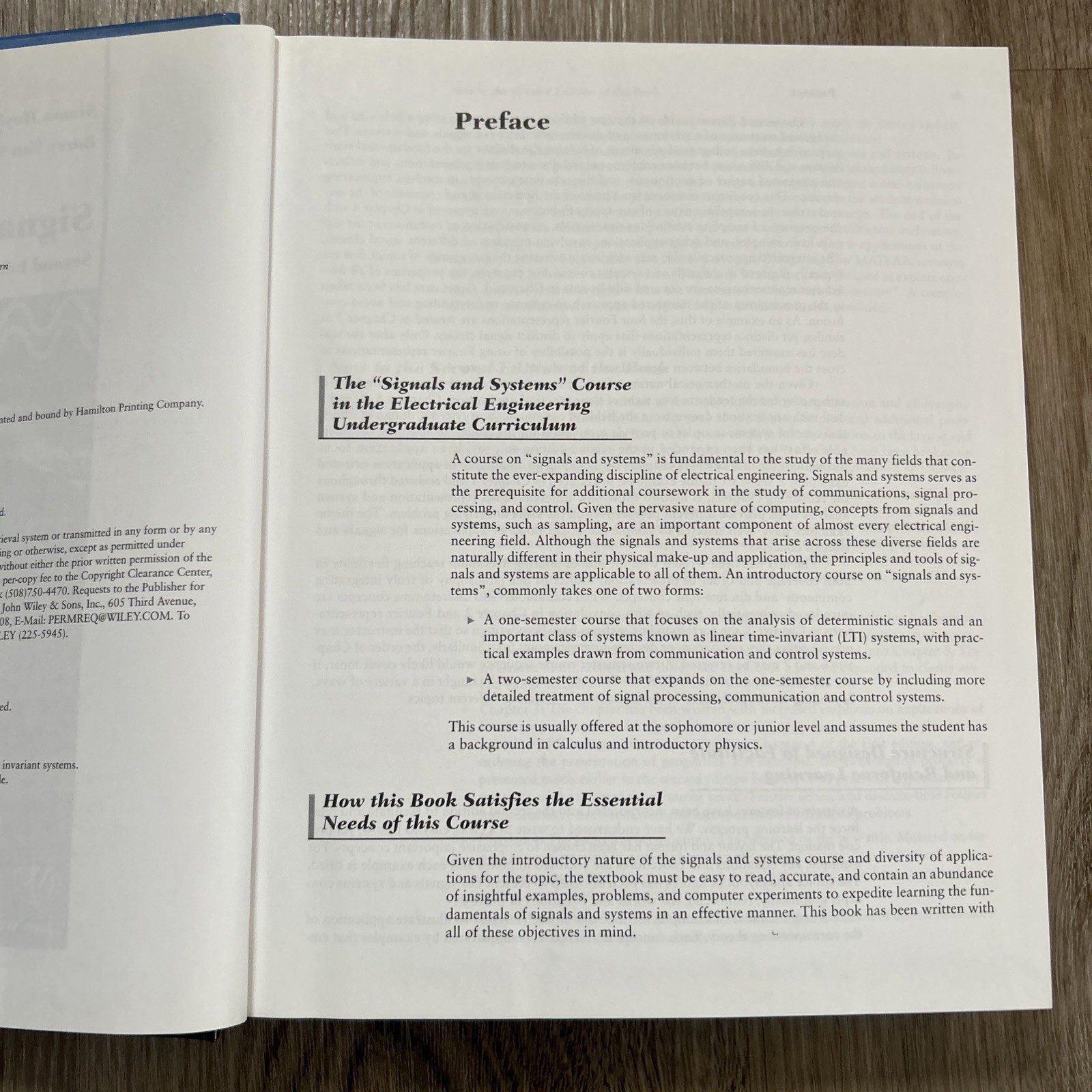 Signals and Systems by Barry Van Veen and Simon Haykin 2002 Hardcover Book