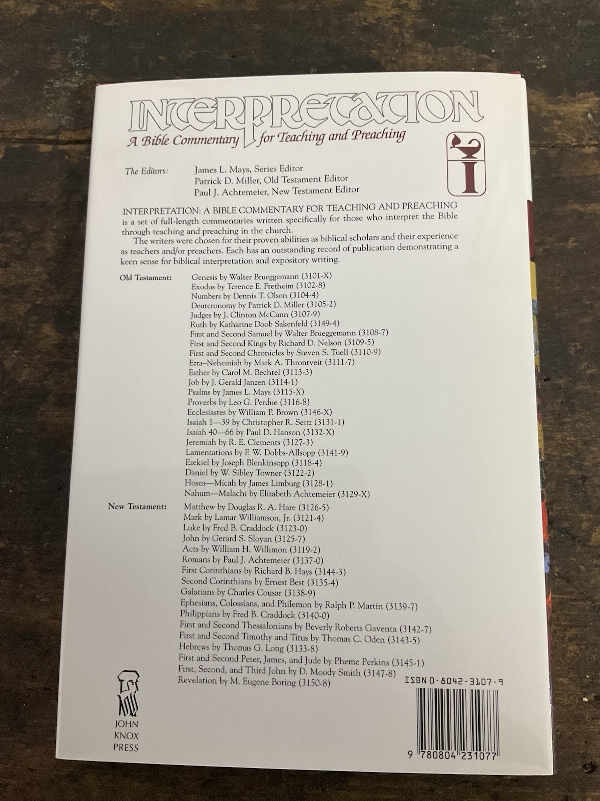 Interpretation: a Bible Commentary Ser.: Judges by J. Clinton McCann Jr.