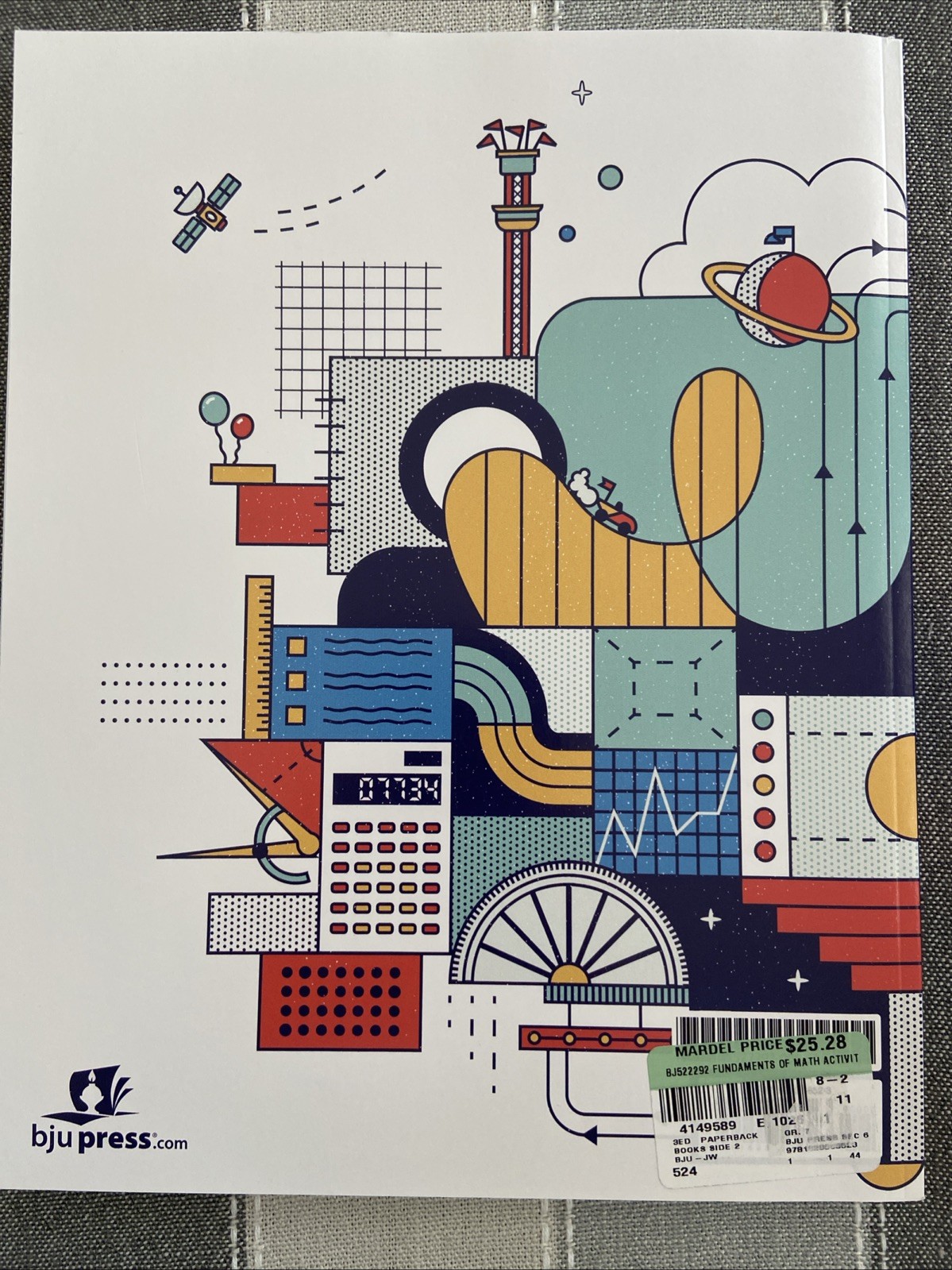 NEW BJU Press 7th grade FUNDAMENTALS OF MATH STUDENT ACTIVITIES 3rd Ed workbook