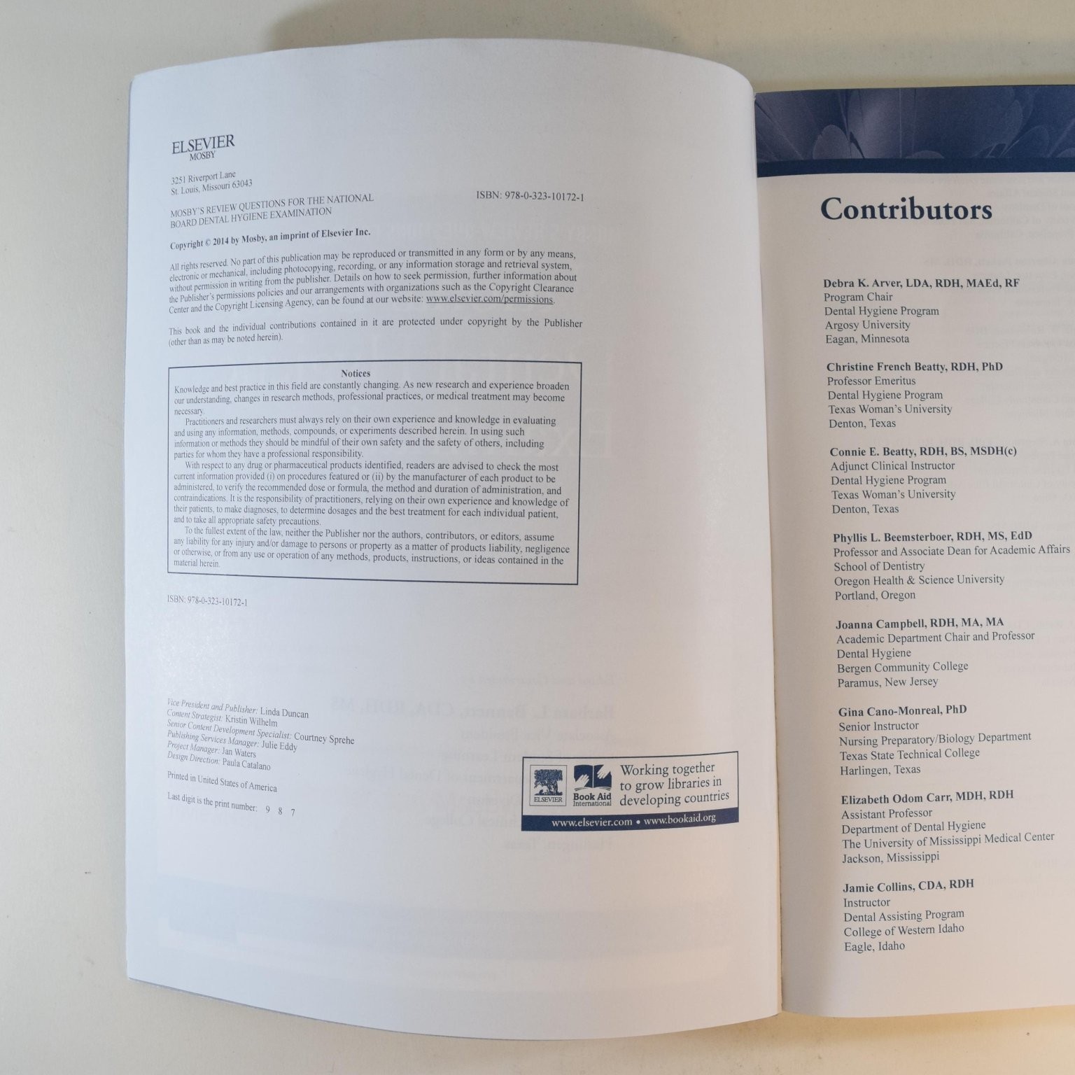 Mosby’s Review Questions National Board Dental Hygiene Examination Bennett 2014