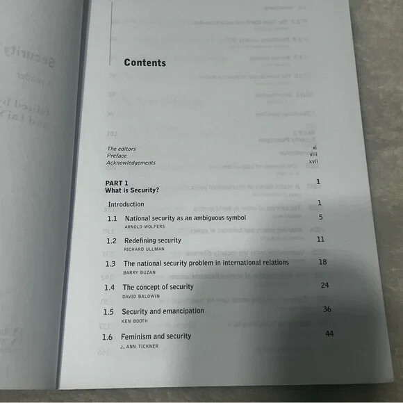 Security Studies A Reader Christopher W Hughes 2011