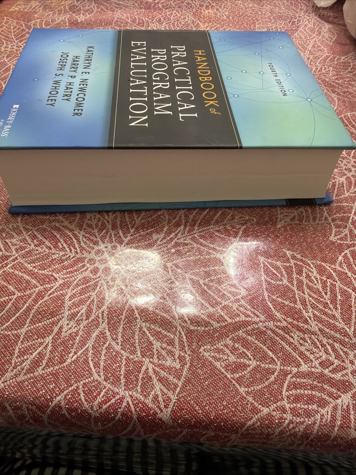 Handbook of Practical Program – Hardcover, by Newcomer Kathryn E.; – Very Good