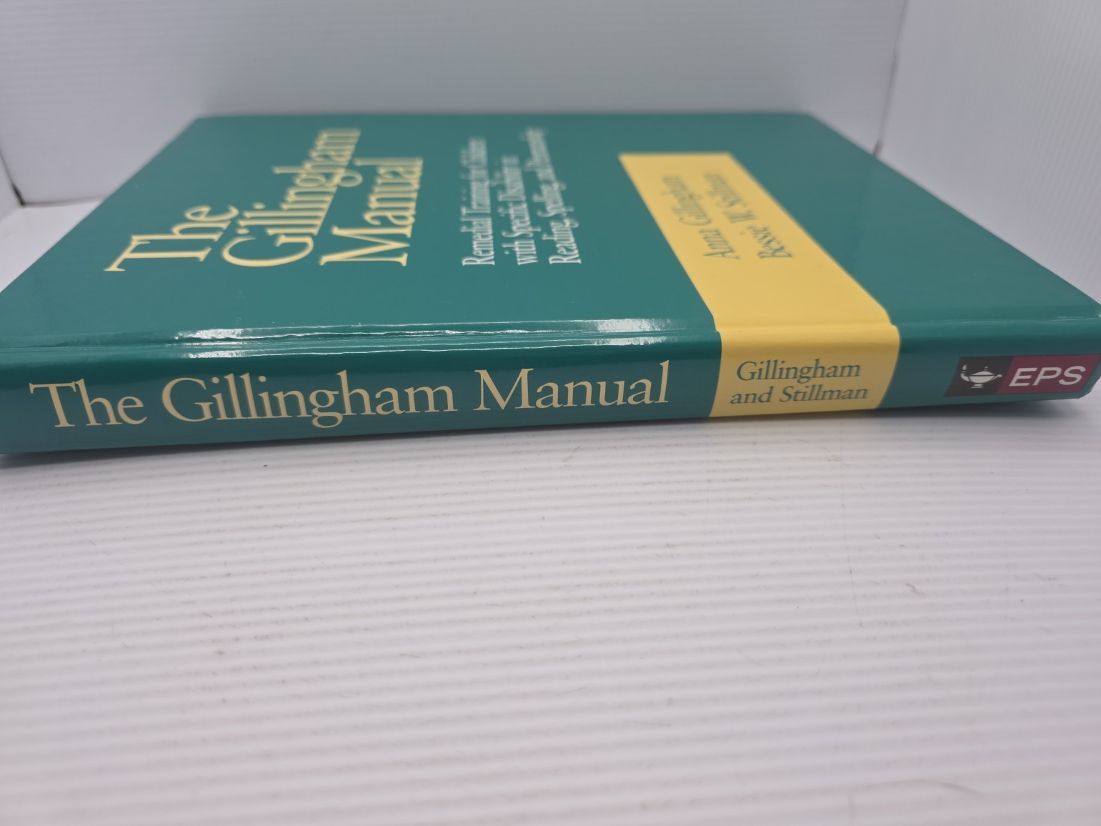 The Gillingham Manual: Remedial Training for Students With Specific Disabili…